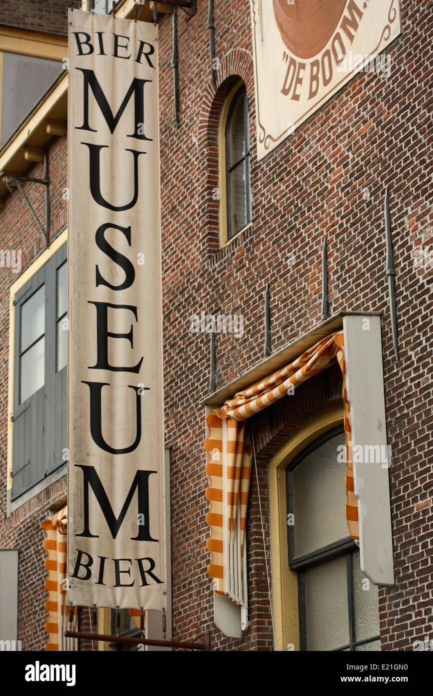 Alkmaar - beer-museum Stock Photo