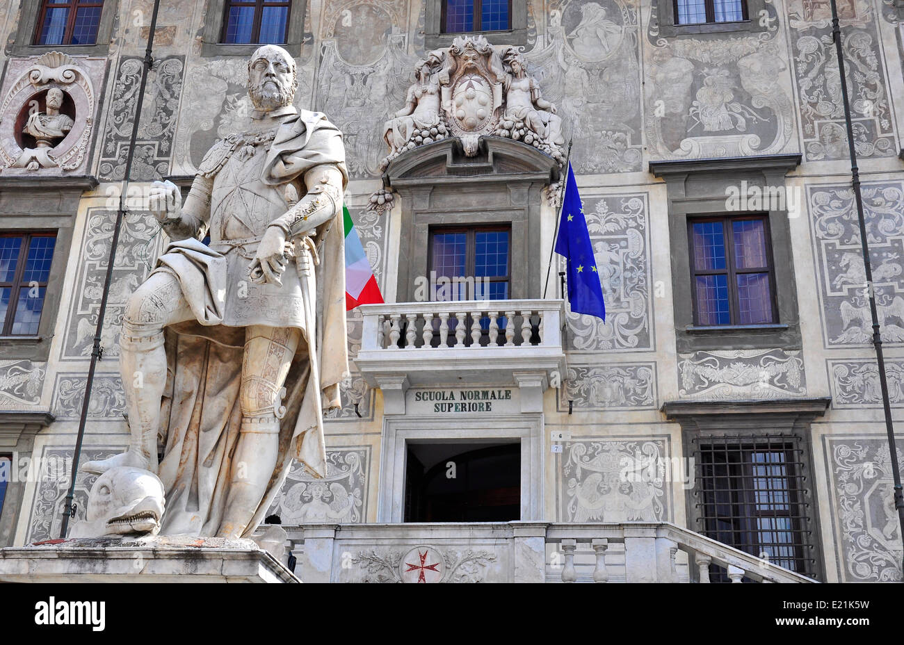 Scuola Normale Superiore in Pisa, Italy Stock Photo