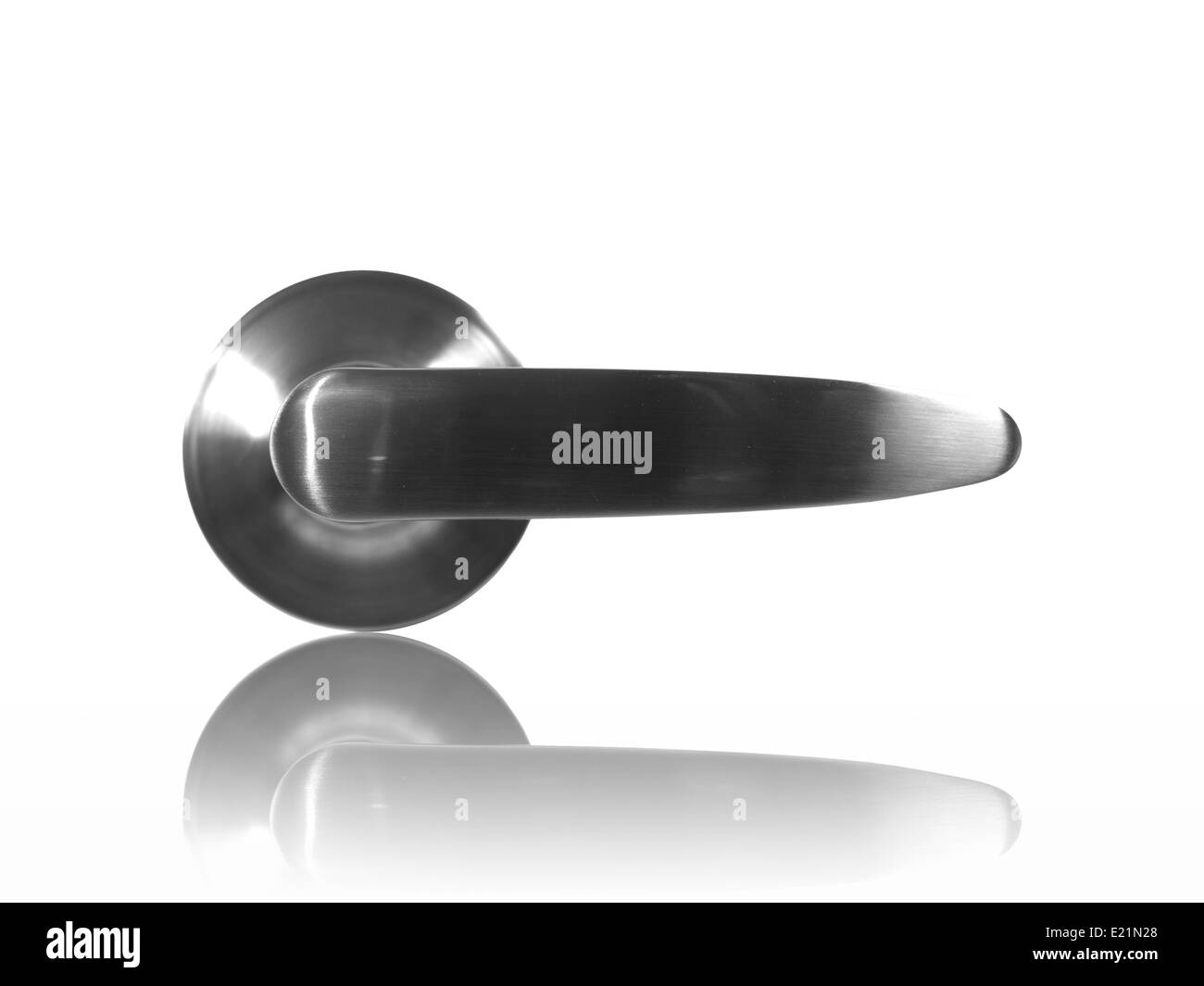 Doors and door handles isolated on white Stock Photo Alamy