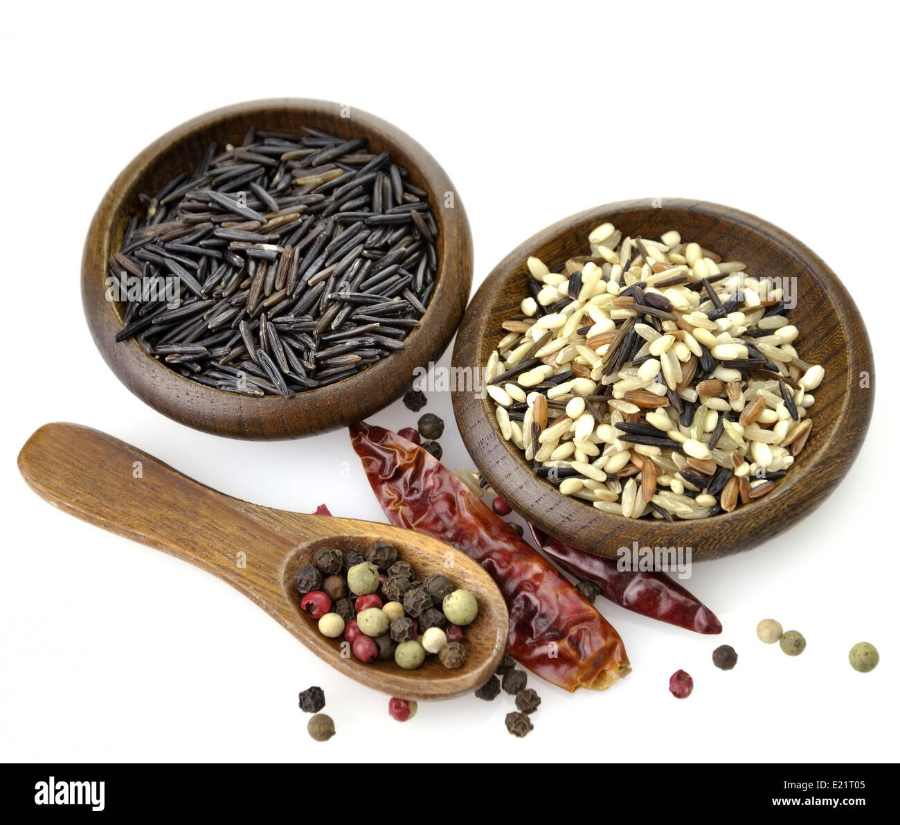 Black rice and red rice hi-res stock photography and images - Alamy