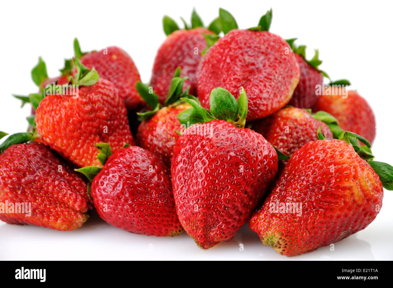 Fresh delicious strawberries in hi-res stock photography and images - Alamy