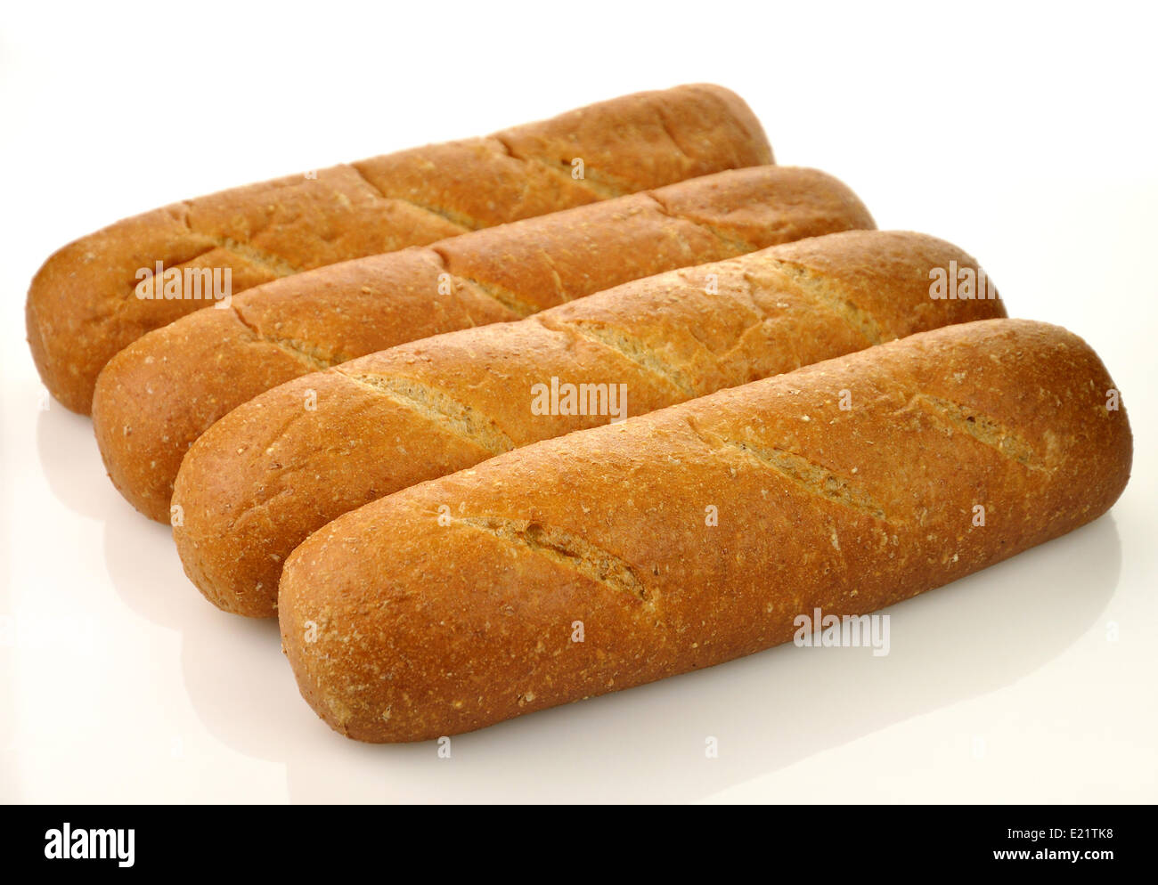 Whole wheat loaf of bread Stock Photo Alamy