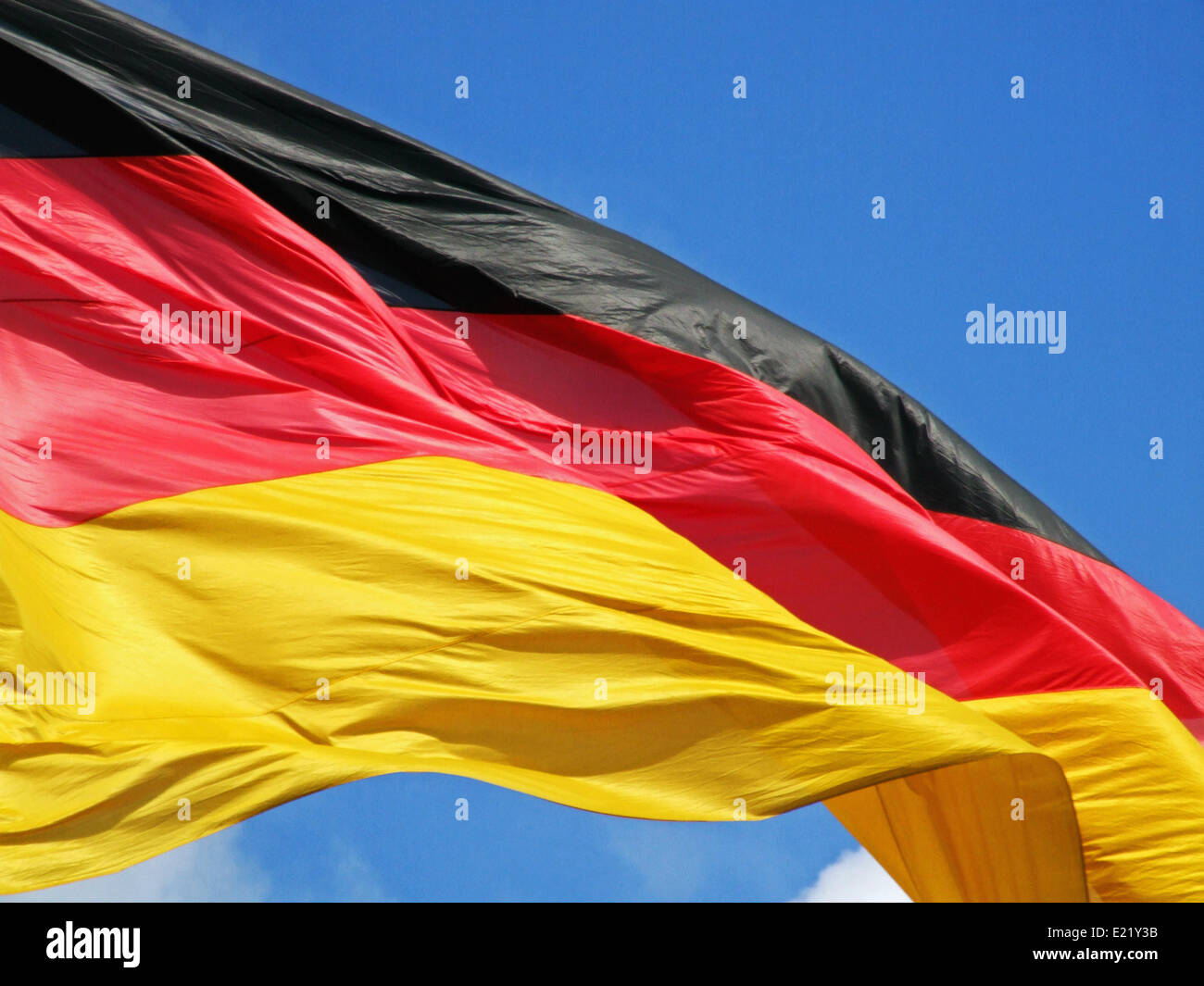 german flag Stock Photo