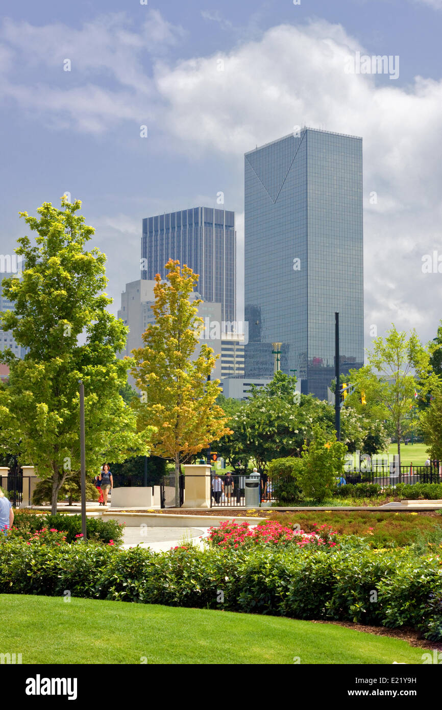 Piedmont Park in Atlanta Stock Photo