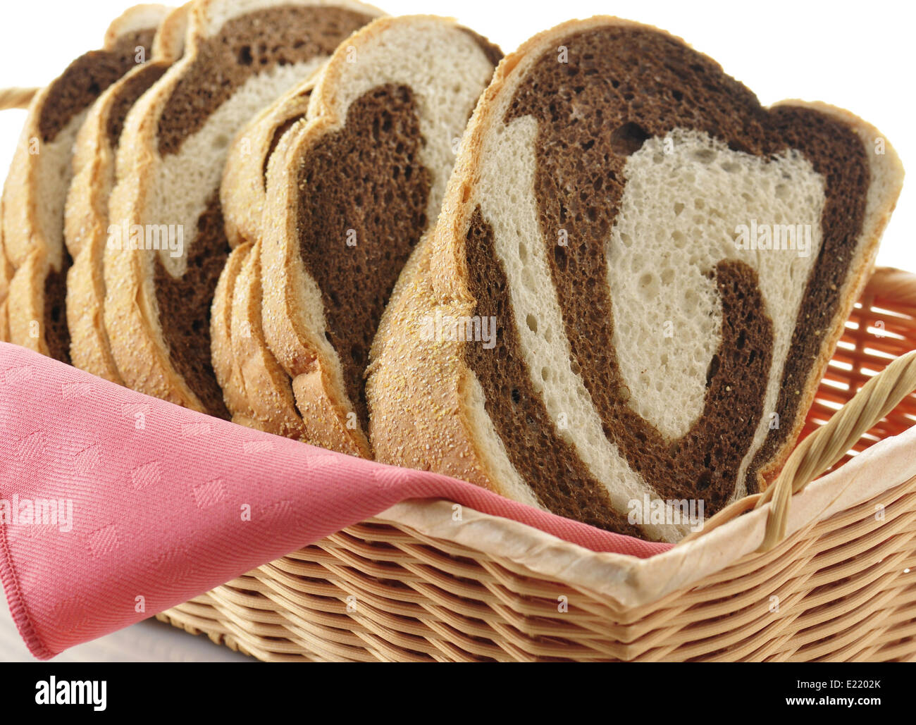 rye swirl bread Stock Photo Alamy
