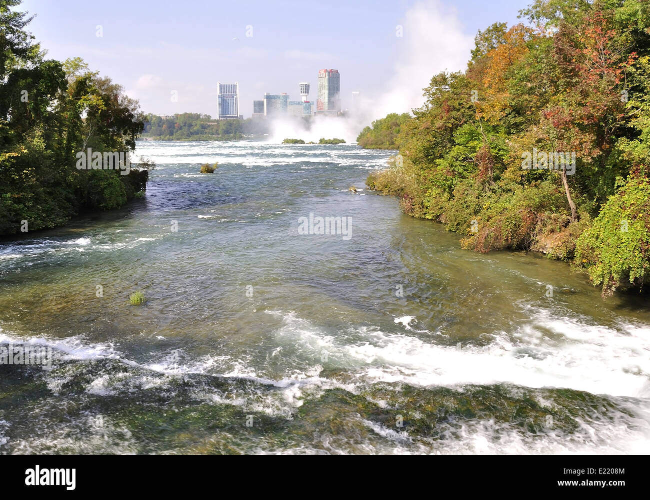 Niagara River.USA Stock Photo