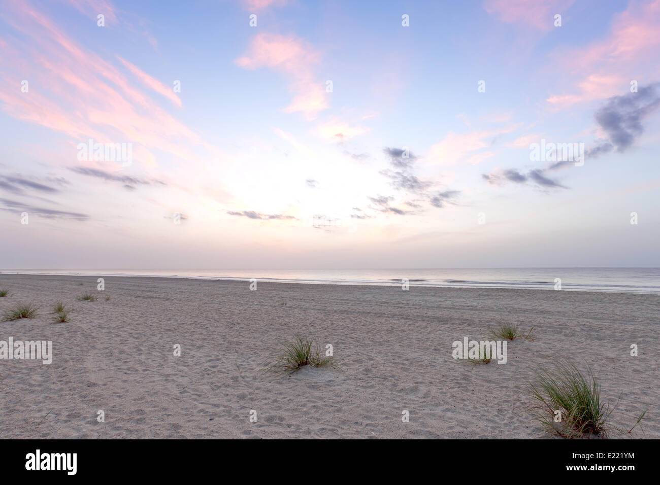 Sunrise over Atlantic ocean Stock Photo - Alamy