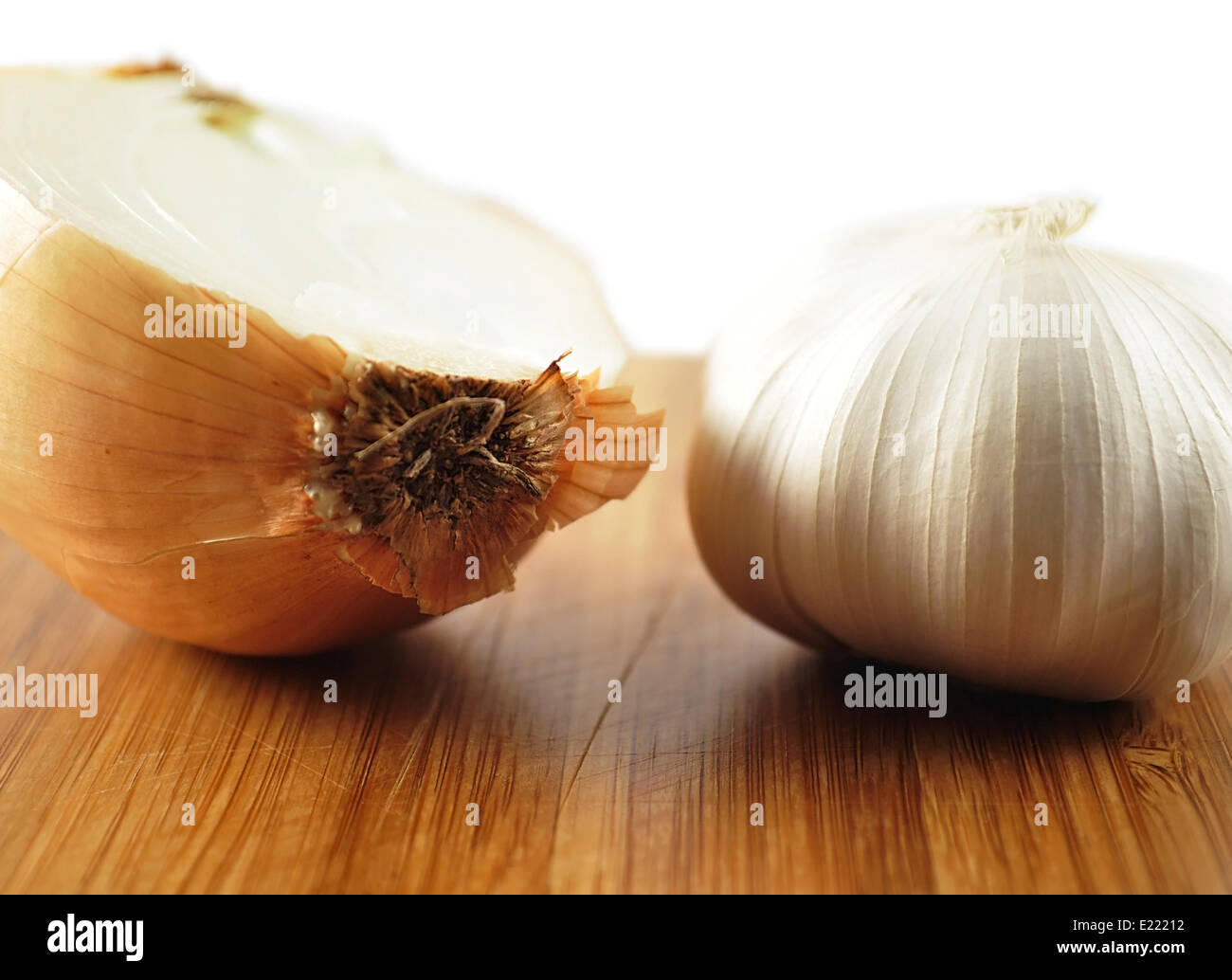 garlic and onion Stock Photo Alamy