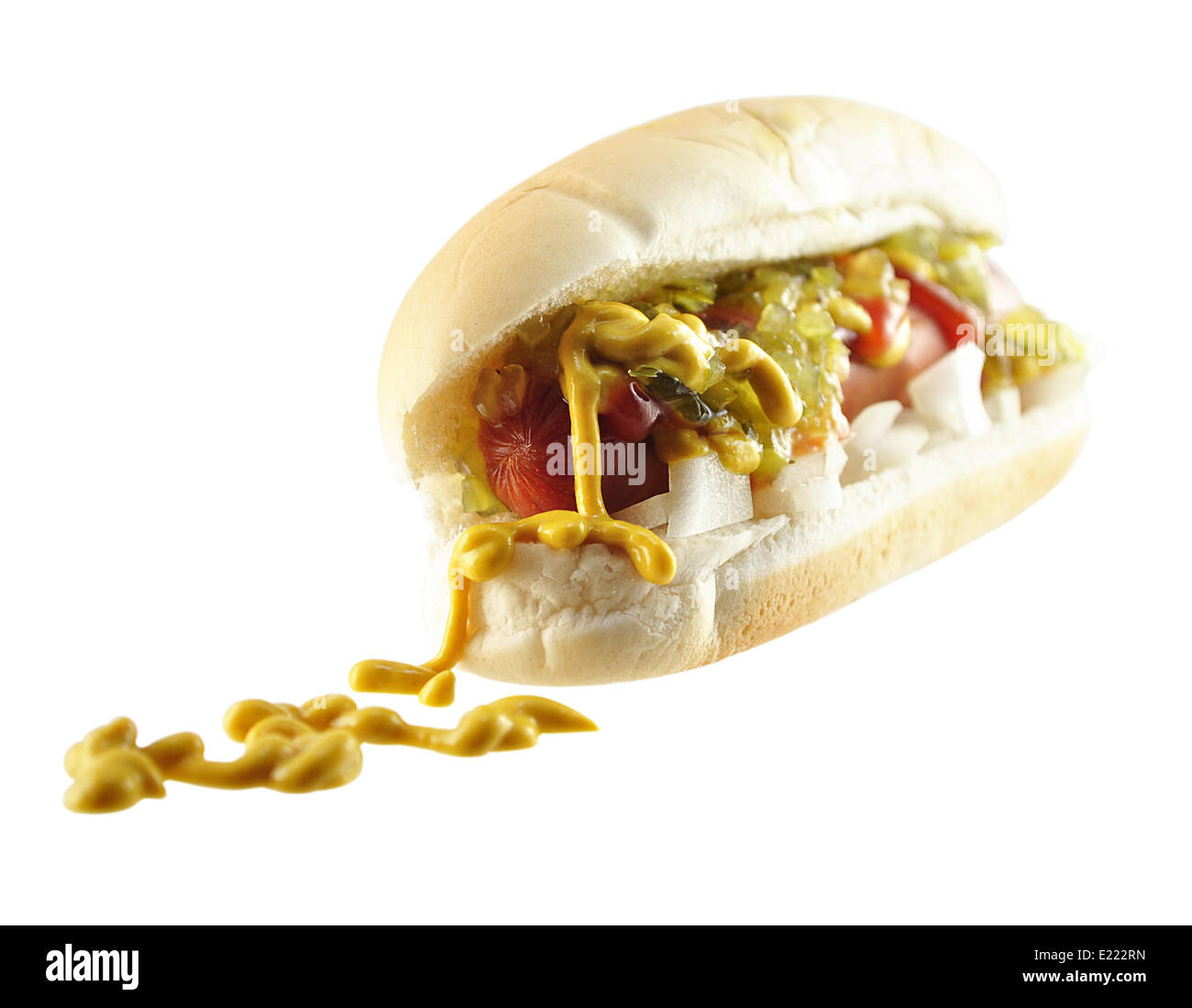hot dog Stock Photo