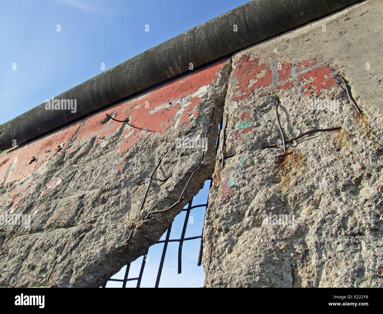 the wall Berlin Germany Stock Photo