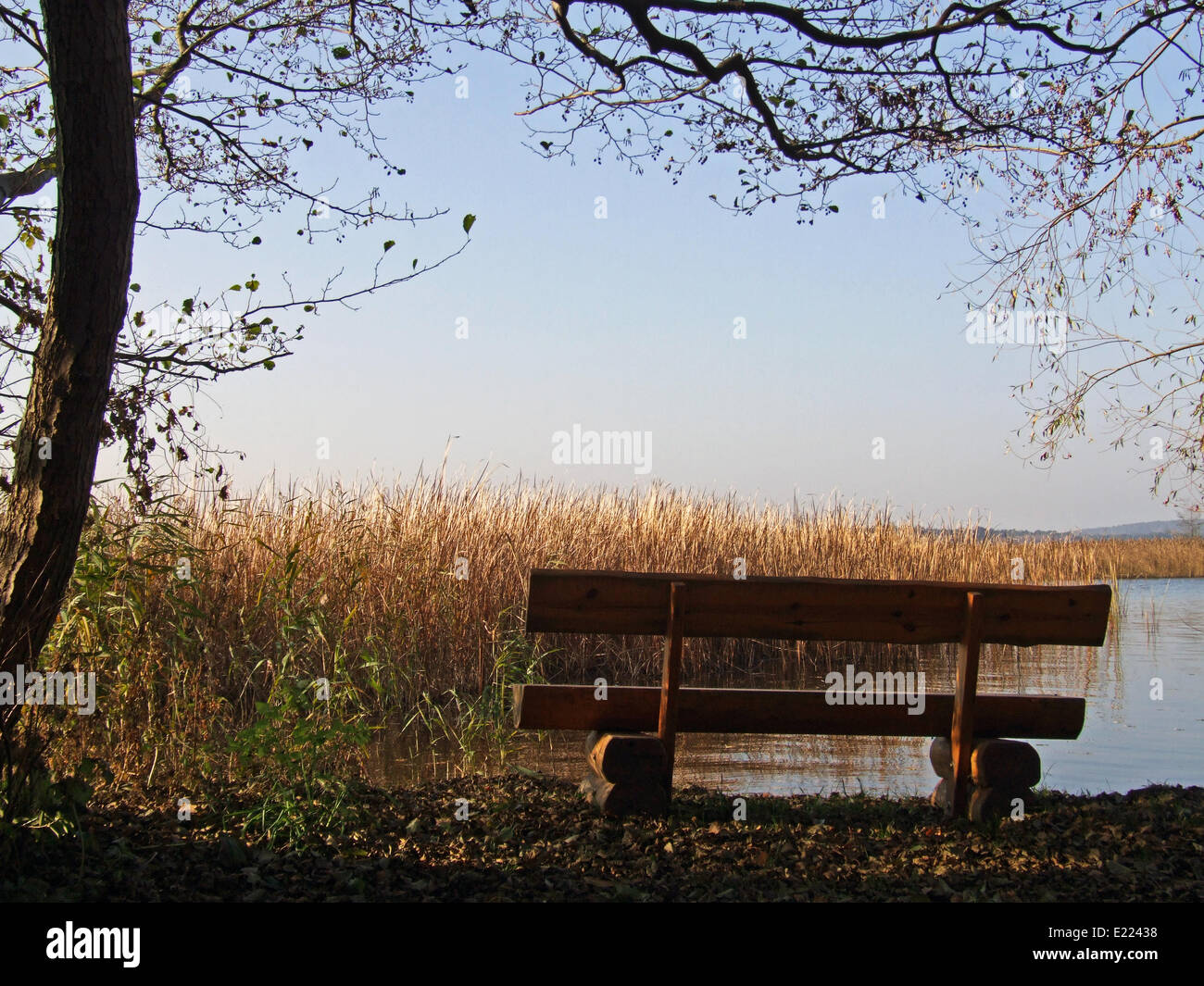 Scharmützel Lake Brandenburg Germany Stock Photo