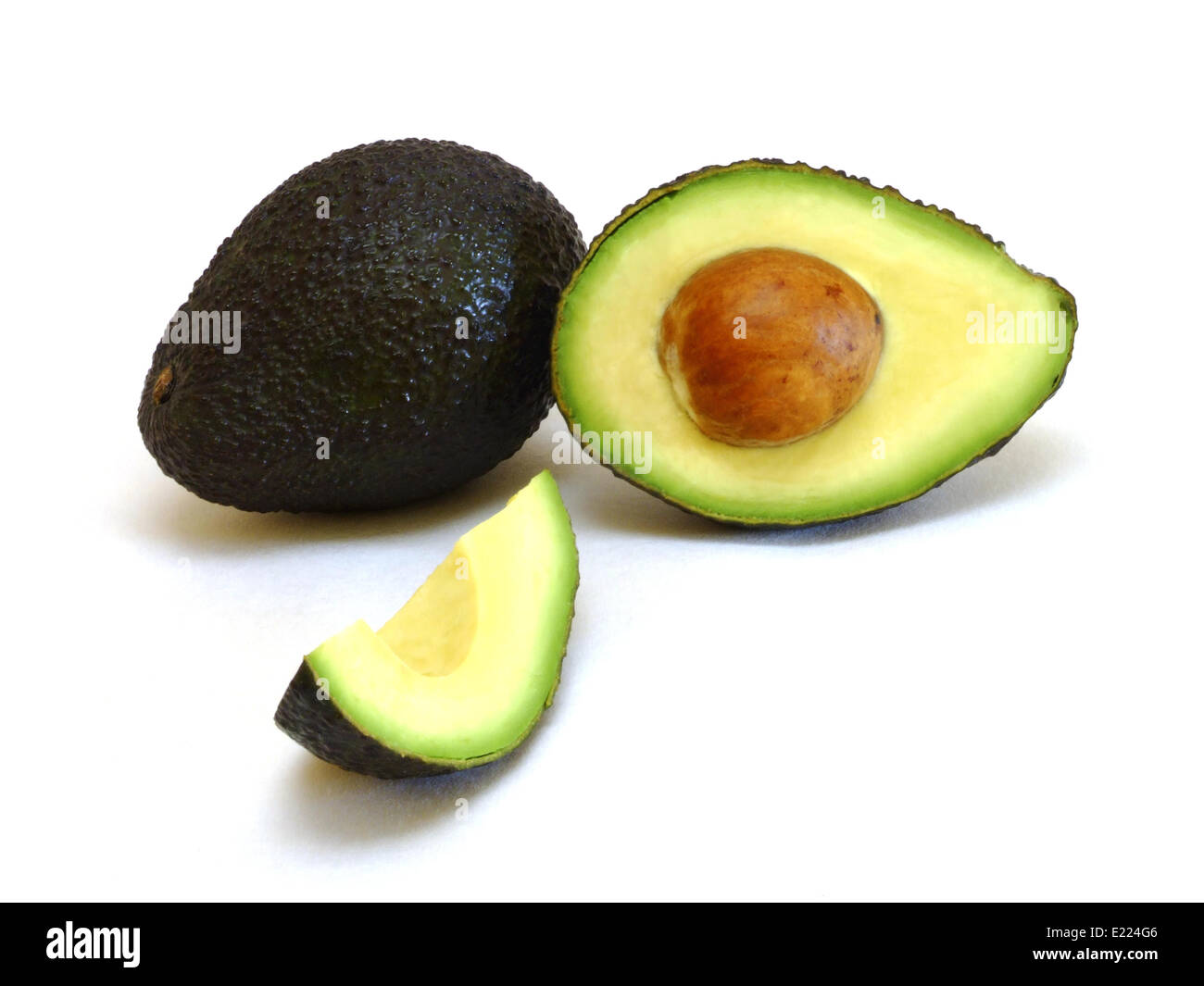 Avocado (Persea americana) Stock Photo