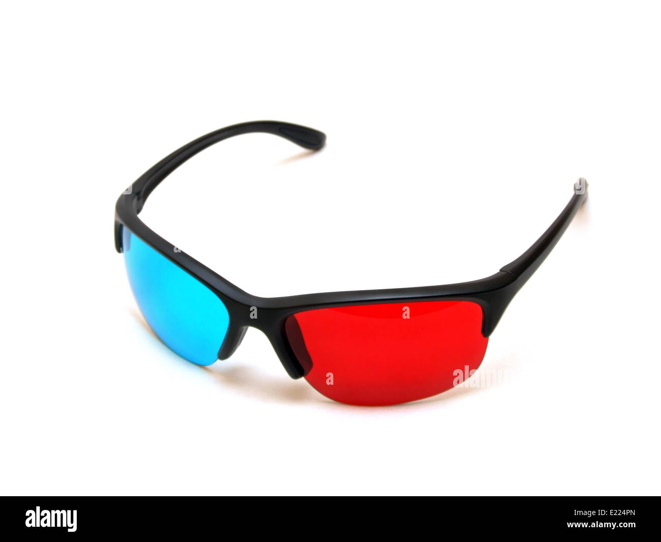 red cyan 3D glasses Stock Photo - Alamy