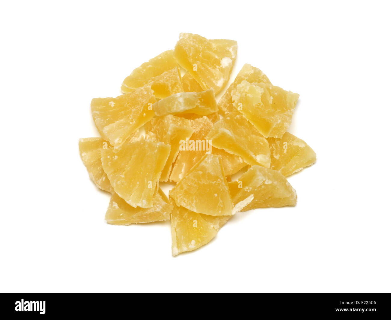 a few dried pineapple Stock Photo