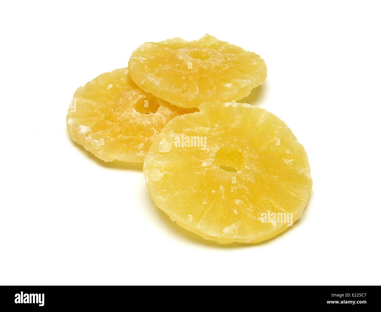 a few dried pineapple Stock Photo