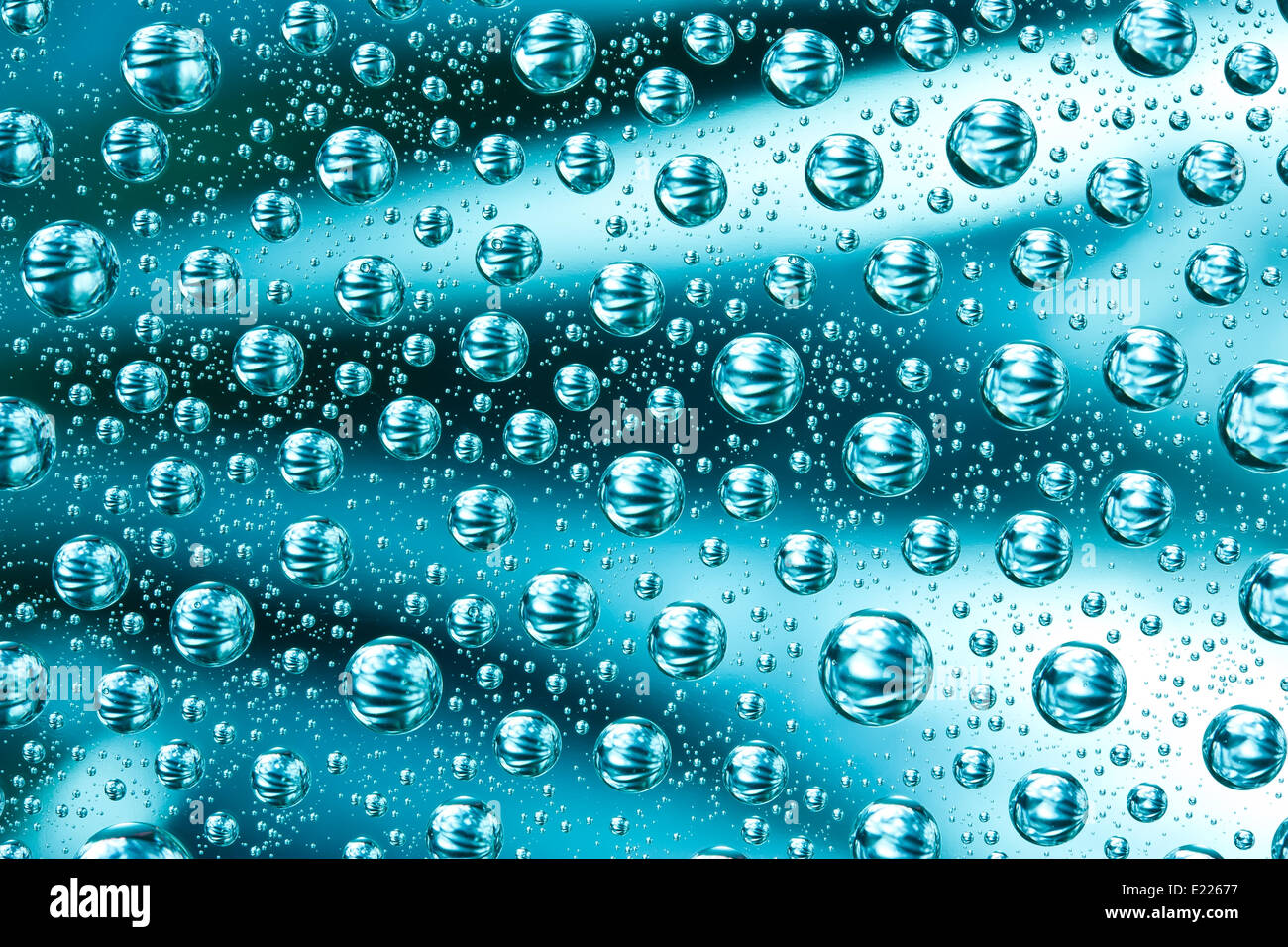 Abstract macro of water drops Stock Photo - Alamy