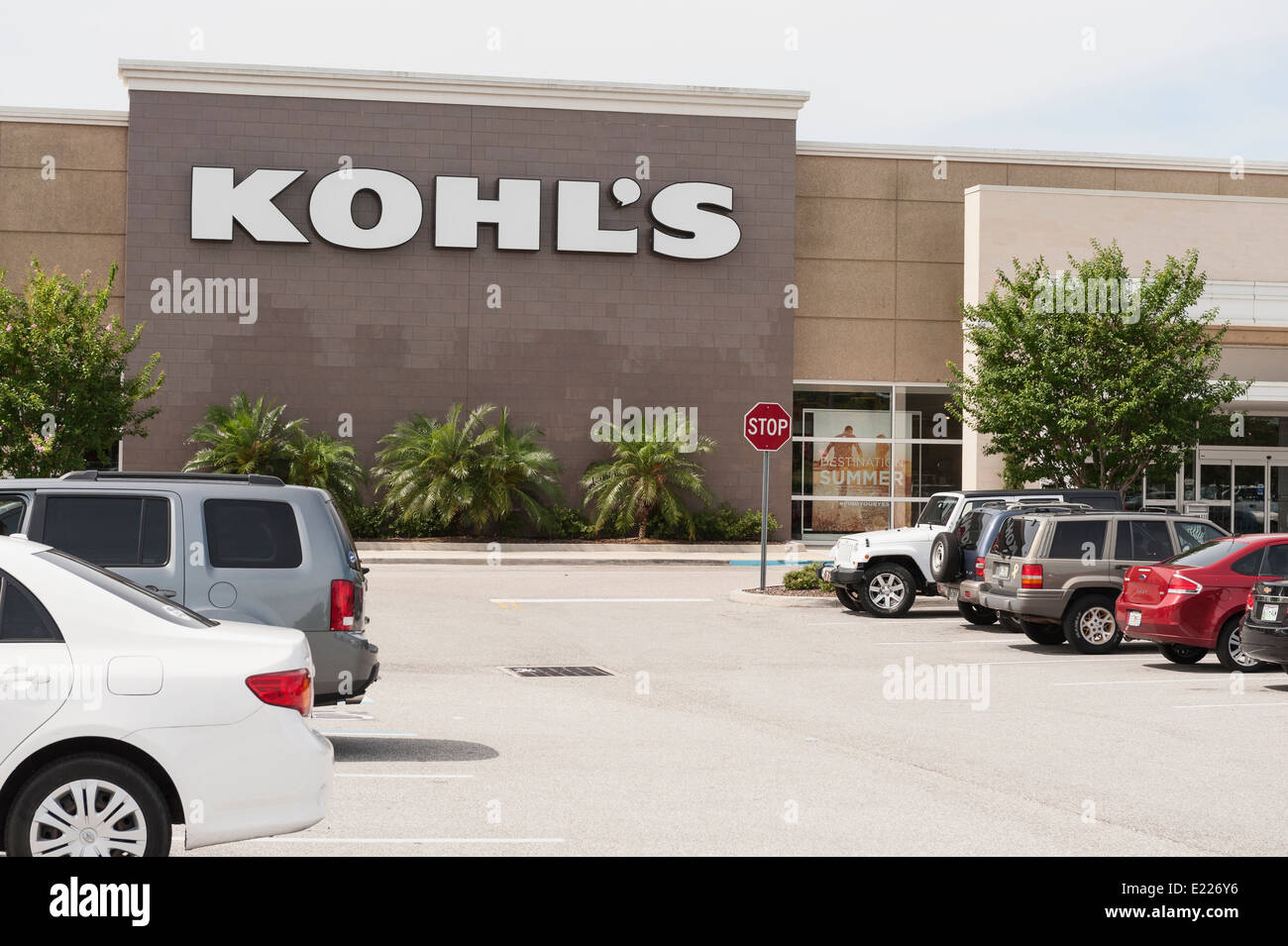 Kohl's Department Store in Central Florida USA Stock Photo Alamy