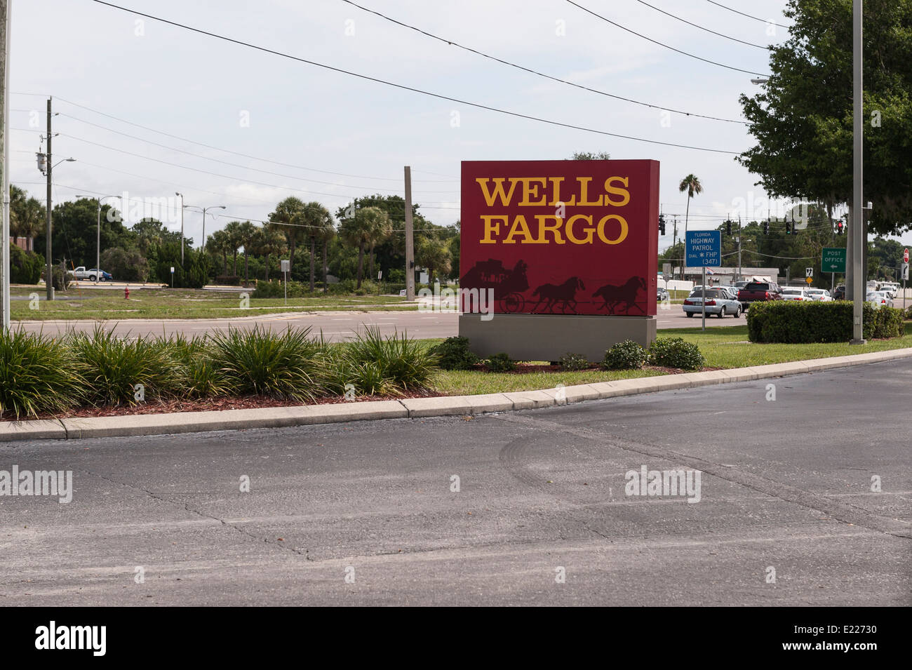Wells Fargo Bank Leesburg, Florida USA Stock Photo Alamy