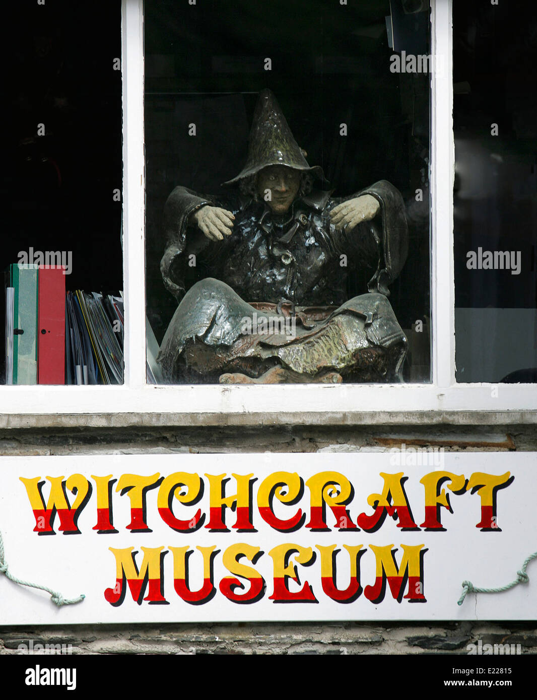 The Witchcraft and Magic Museum in Boscastle, Cornwall, United Kingdom. Stock Photo