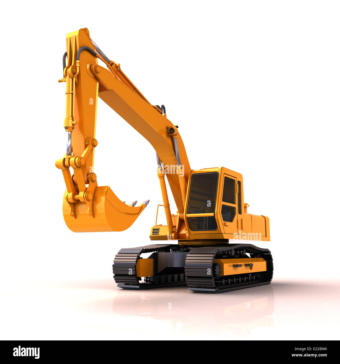 Excavator isolated hi-res stock photography and images - Alamy