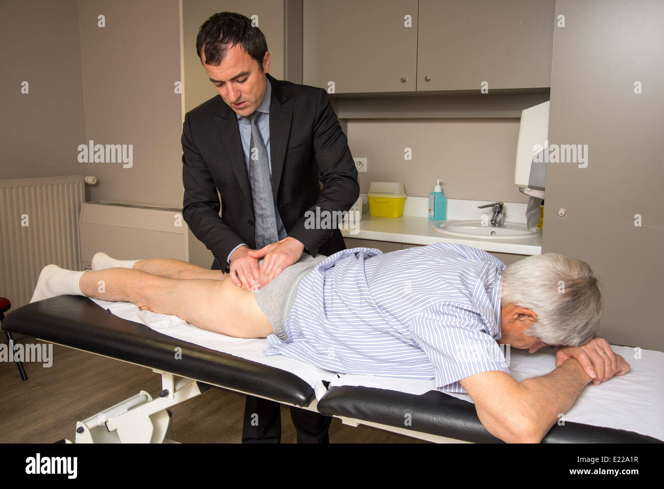 Orthopedics consultation Stock Photo