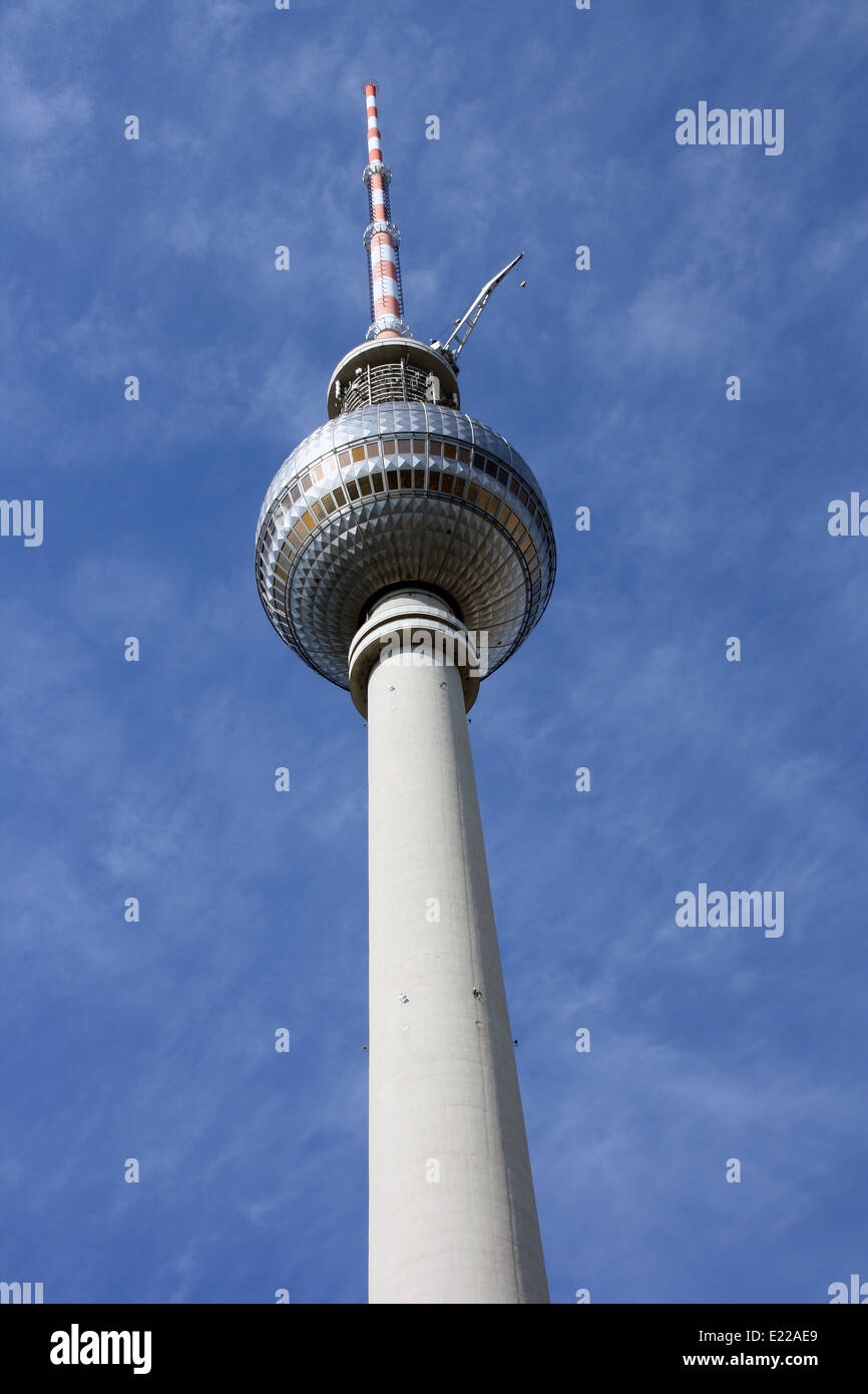 Fernsehturm Berlin, TV Tower, Stock Photo