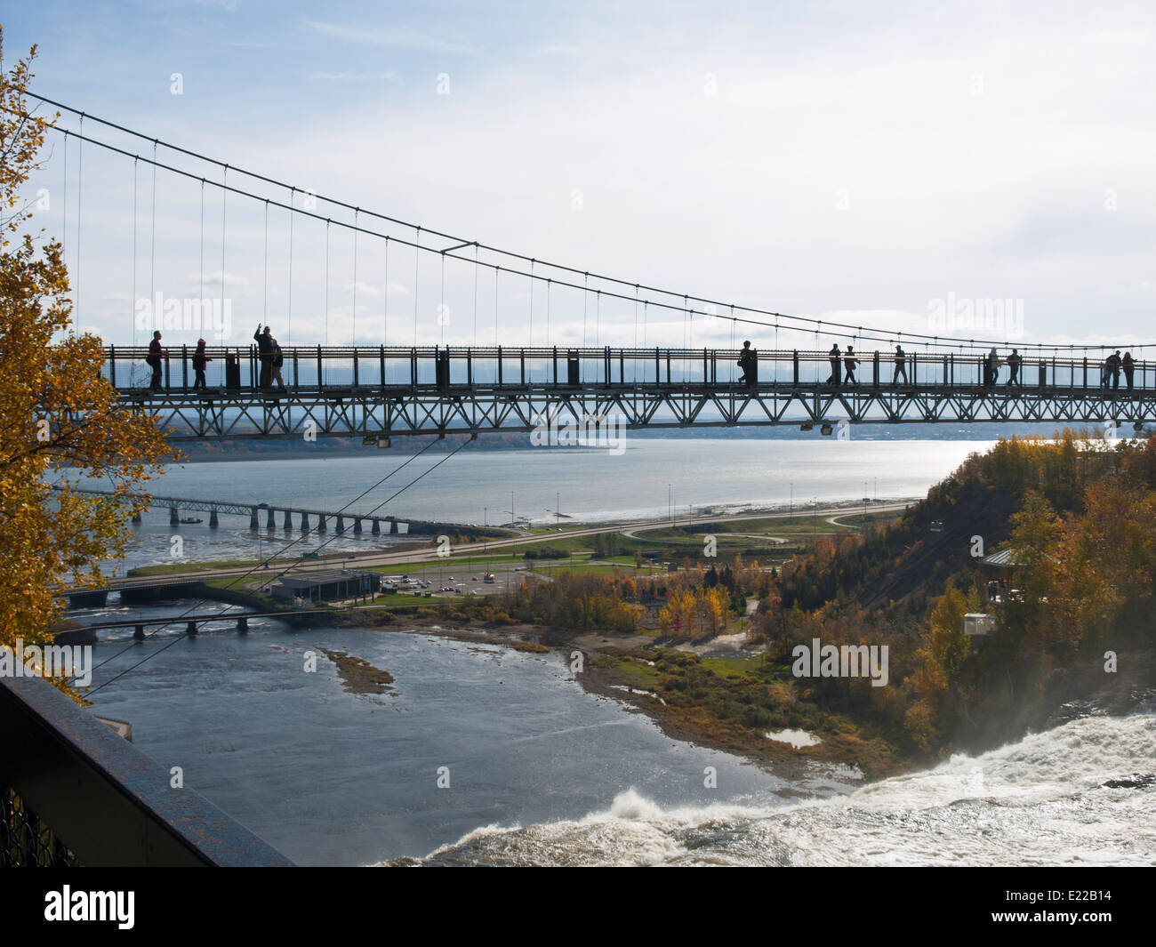 Man bridge cross waterfall hires stock photography and images Alamy
