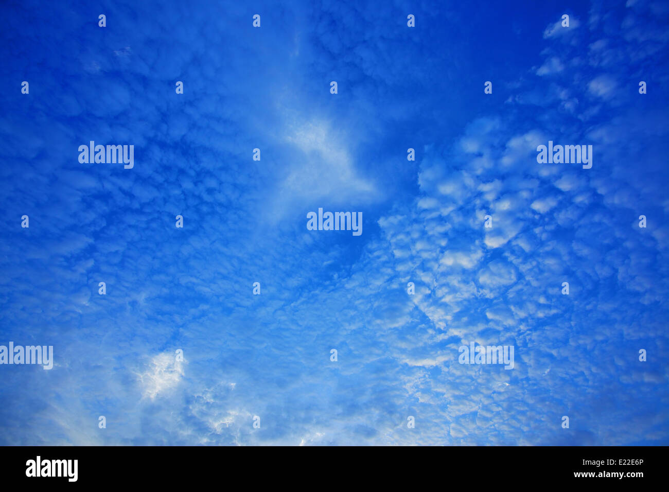 clouds in blue sky Stock Photo