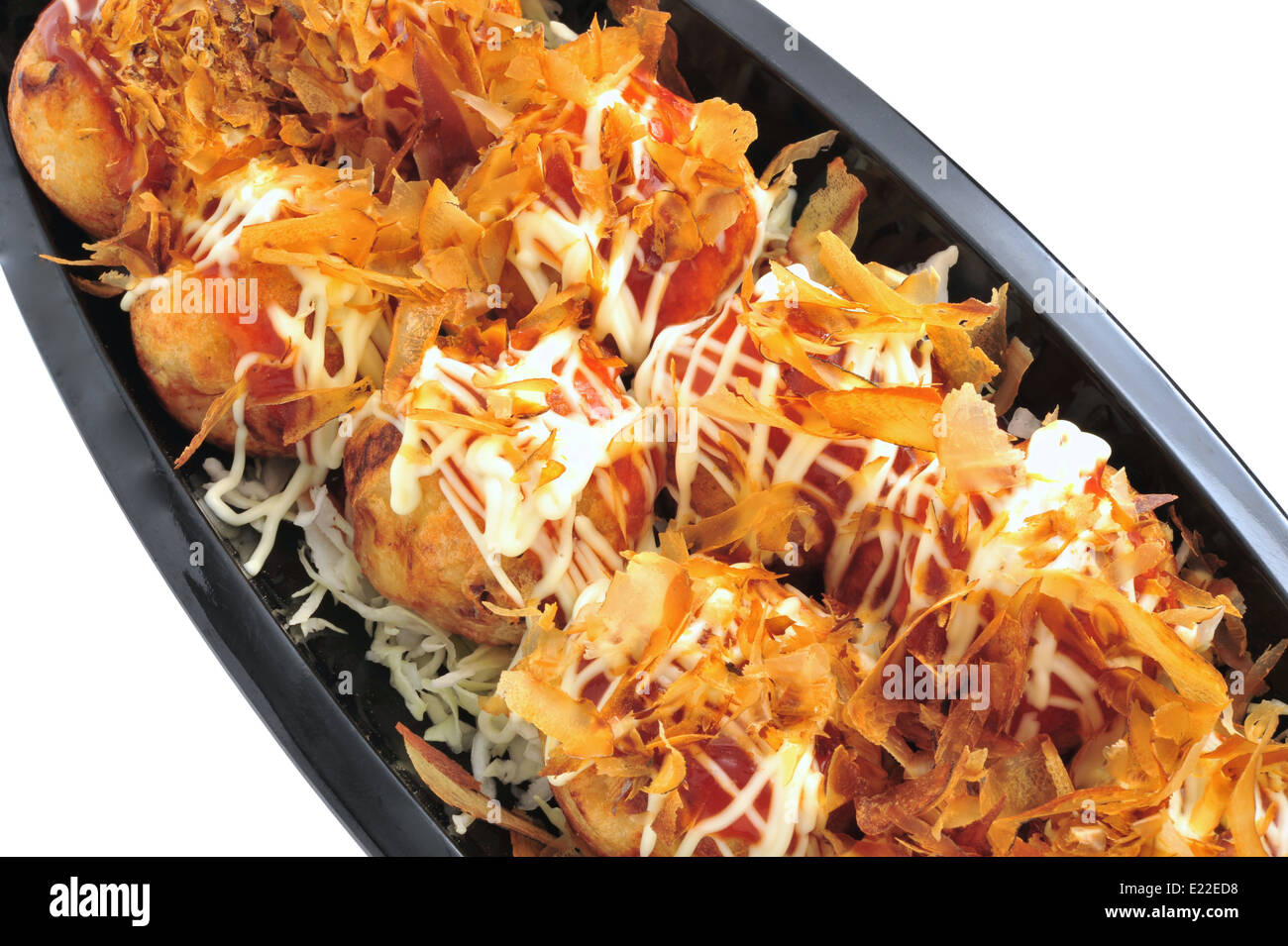 Takoyaki Octopus Balls Stock Photo - Alamy
