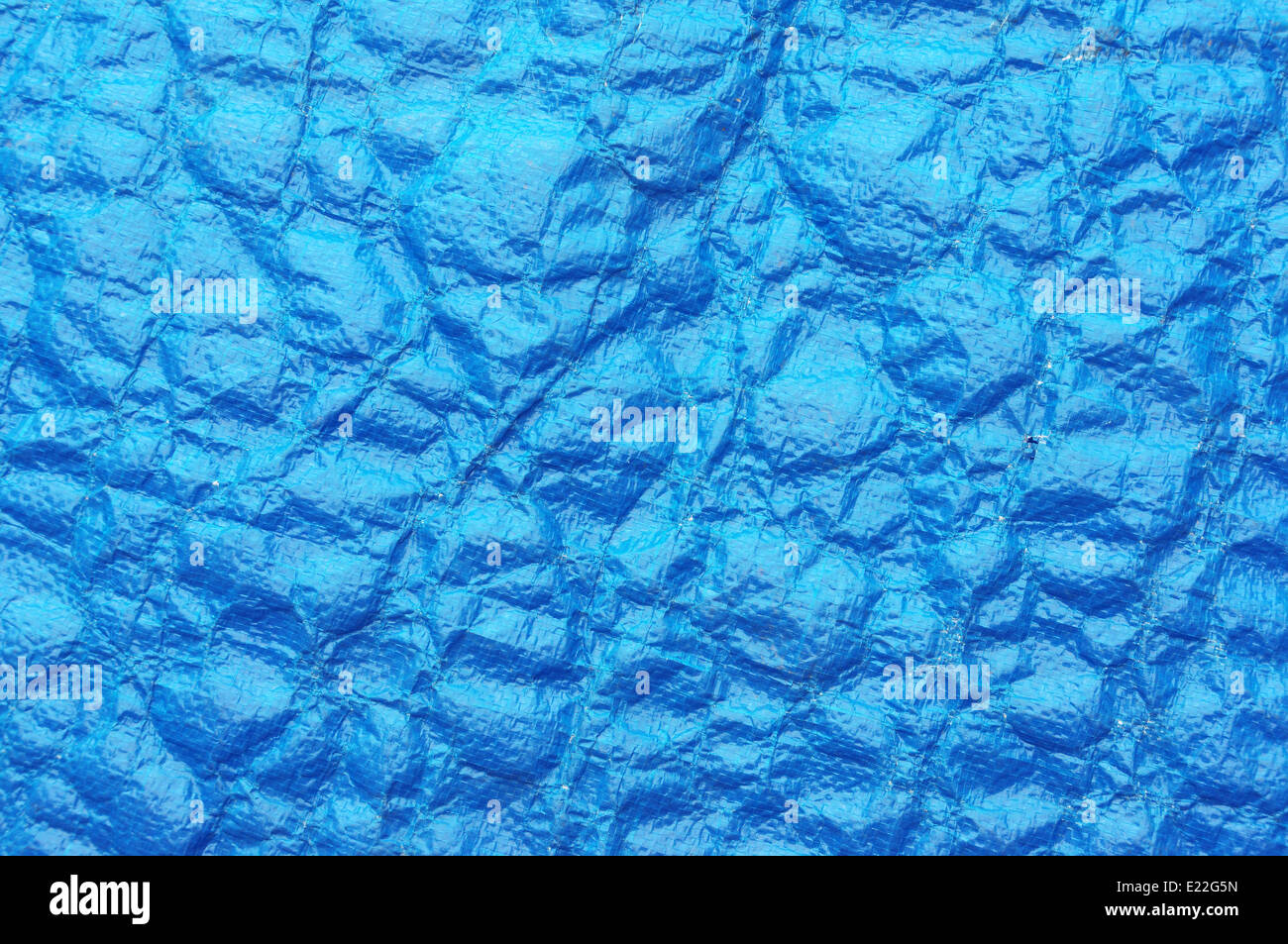 texture of plastic waterproof tarpaulin Stock Photo