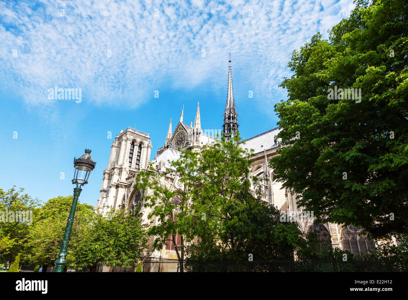 Notre Dame de Paris; La cathédrale Notre-Dame de Paris city europe european destination Stock Photo