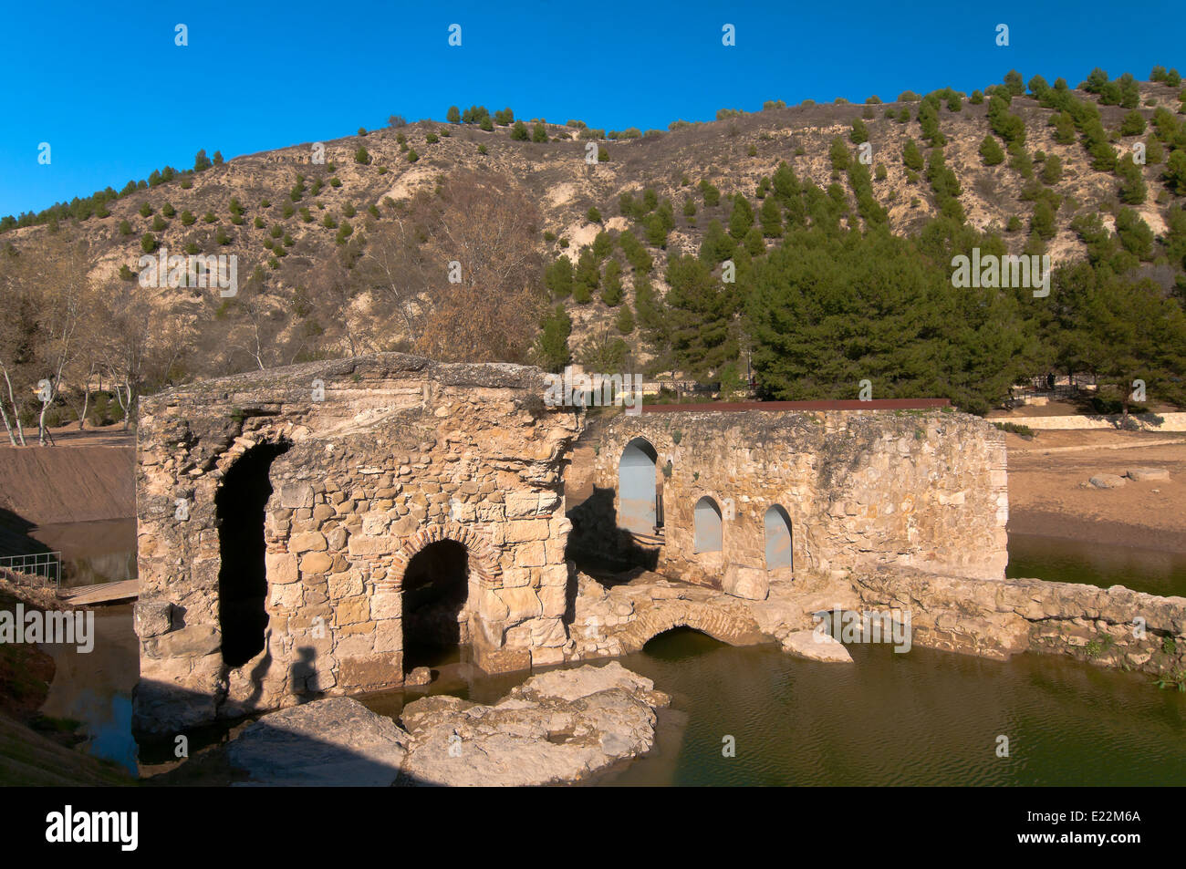 Old watermill, Arabic, The Tourist Route of the Bandits, Jauja, Cordoba province, Region of Andalusia, Spain, Europe Stock Photo