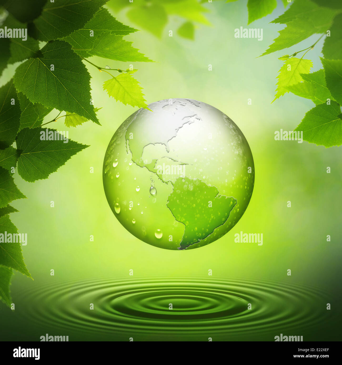 Clear Water. Abstract environmental backgrounds for your design Stock ...