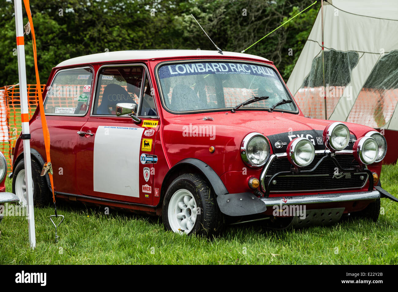 Classic Car Event at a Classic Manor House (Llancaiach Fawr) in Nelson