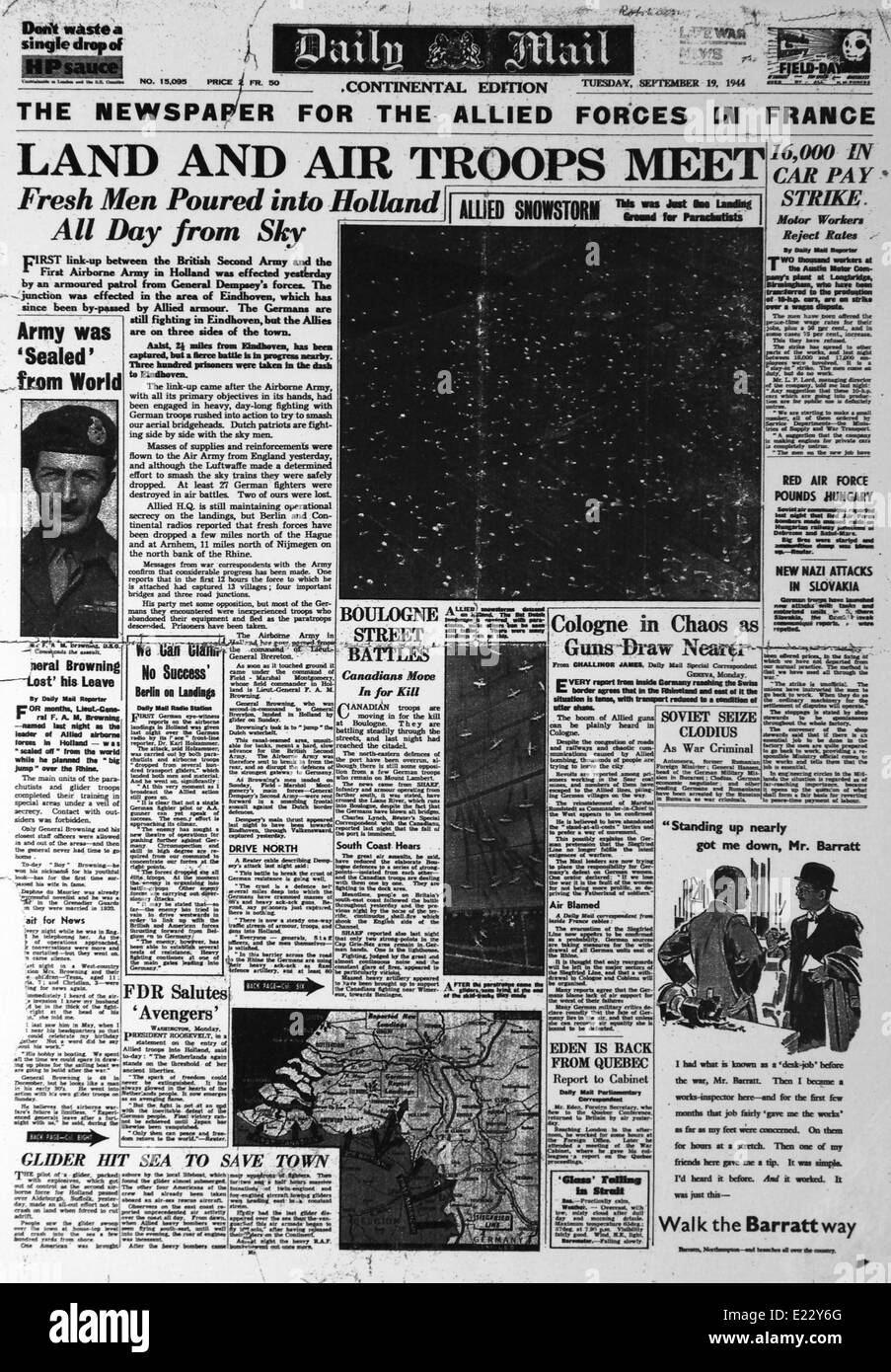 1944 newspaper hires stock photography and images Alamy