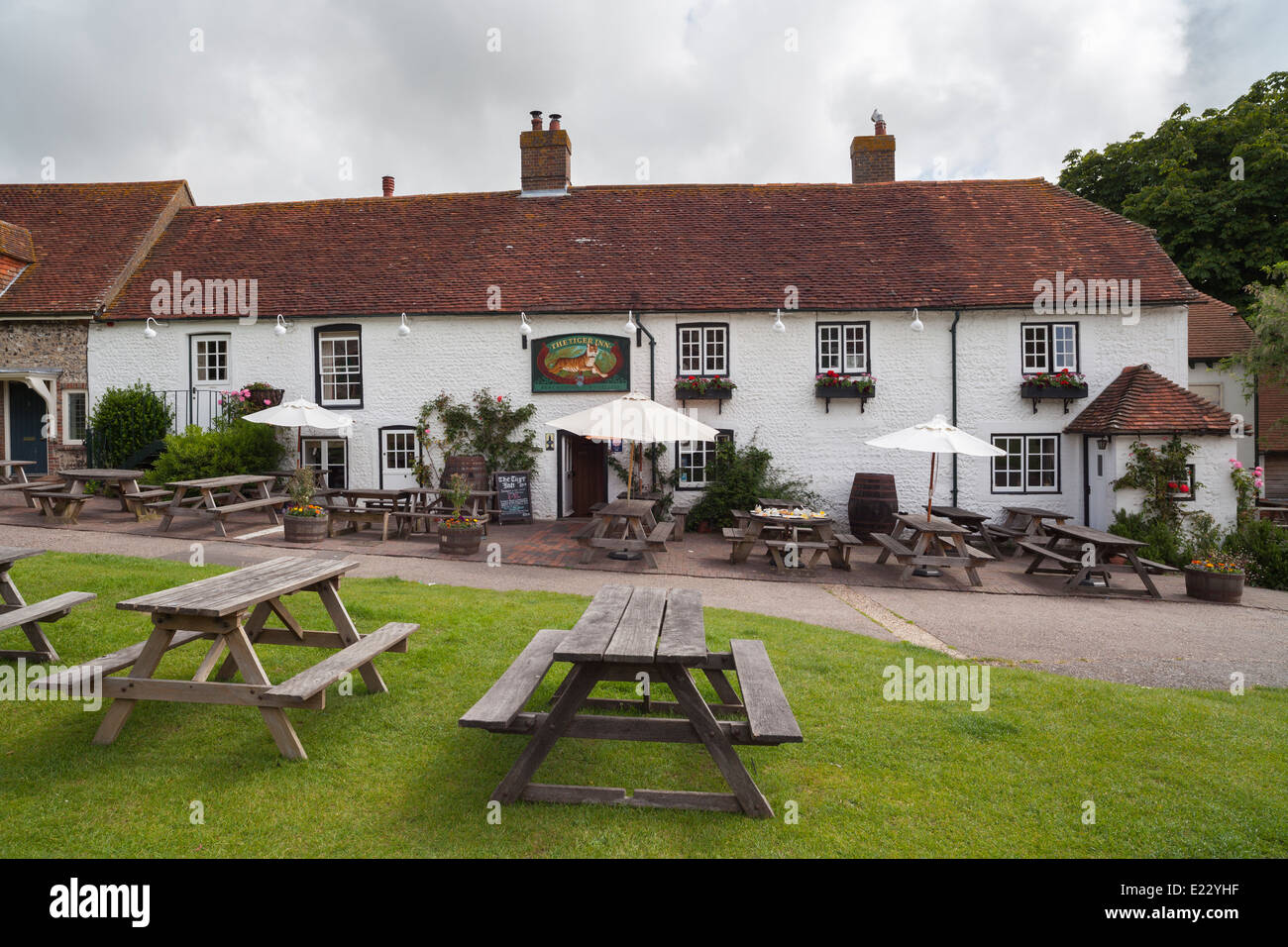 The Tiger Inn, East Dean, East Sussex, England, UK Stock Photo Alamy