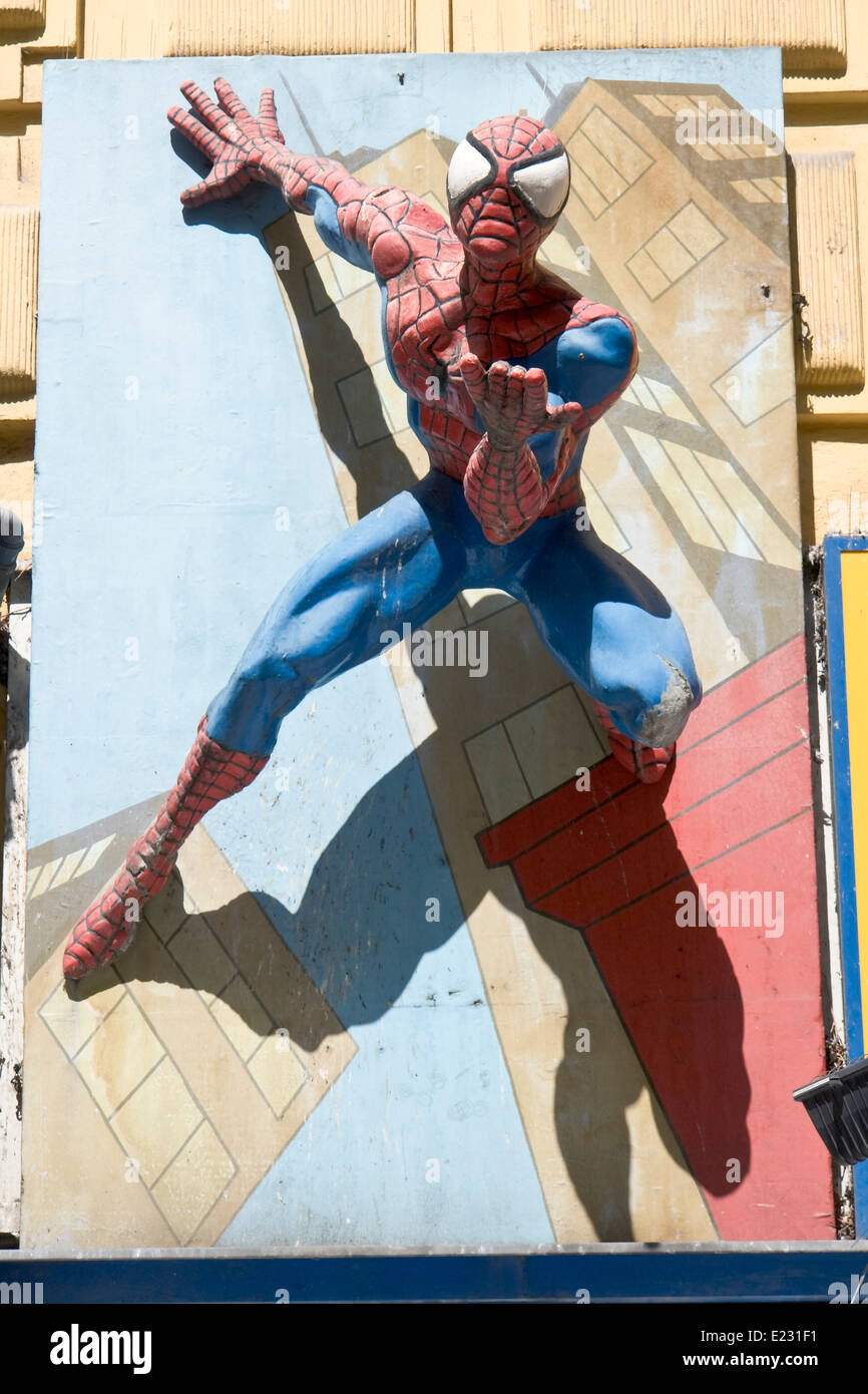 spiderman sign stock photos spiderman sign stock images alamy