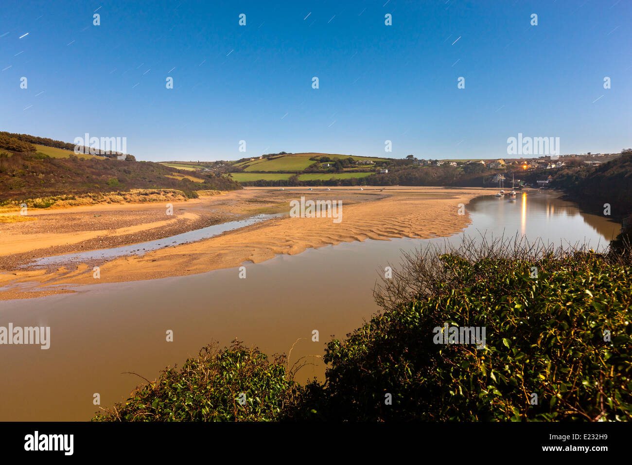 Aunemouth Sands, Bantham, South Hams, Devon, England, United Kingdom, Europe Stock Photo Alamy
