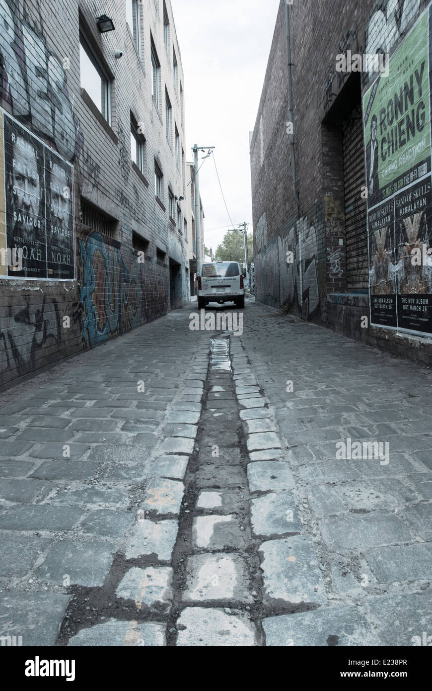 Graffiti Alley in Fitzroy Melbourne Australia Stock Photo Alamy