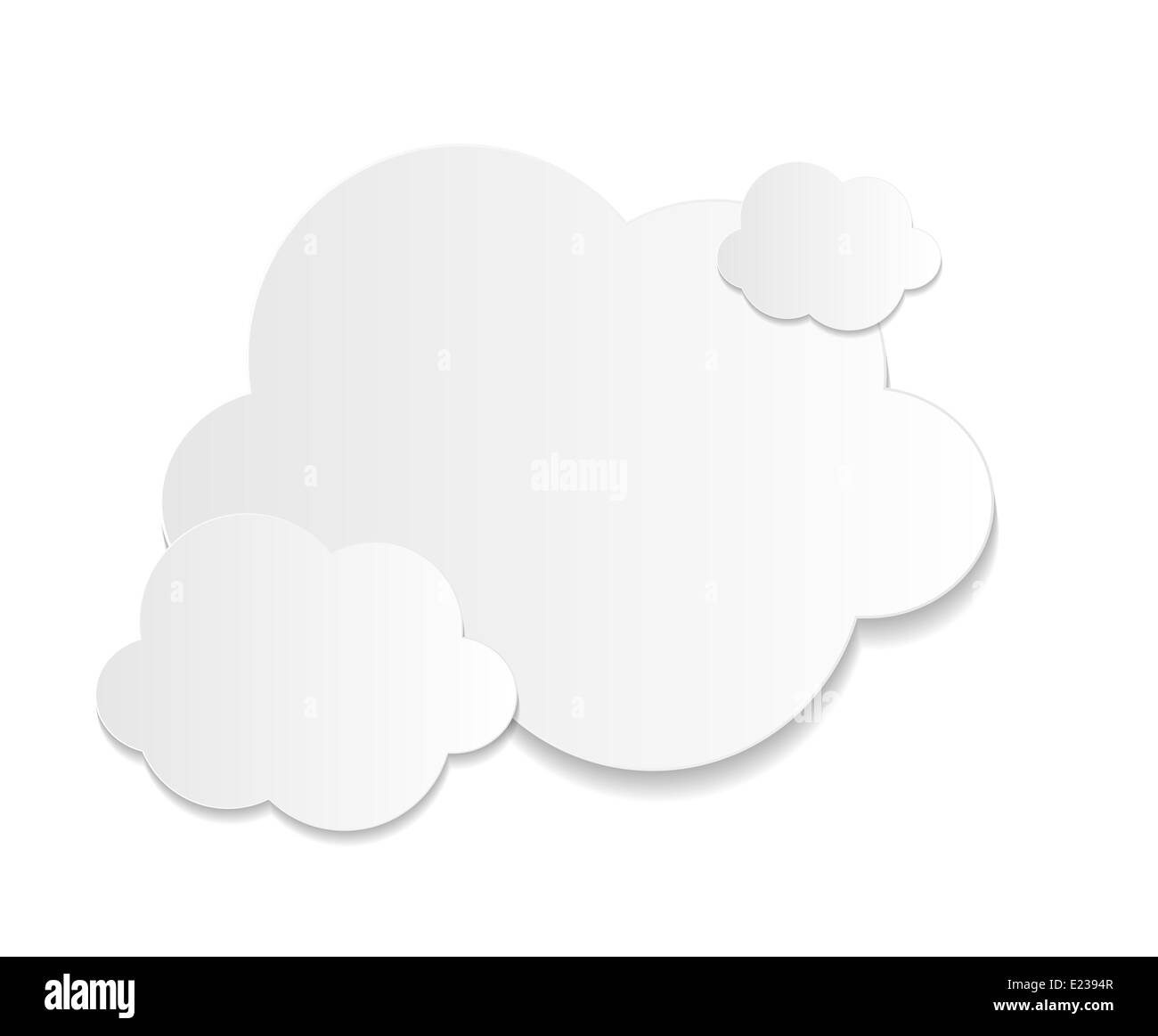 Cloud Computing Business Concept Vector Illustration Stock Photo - Alamy