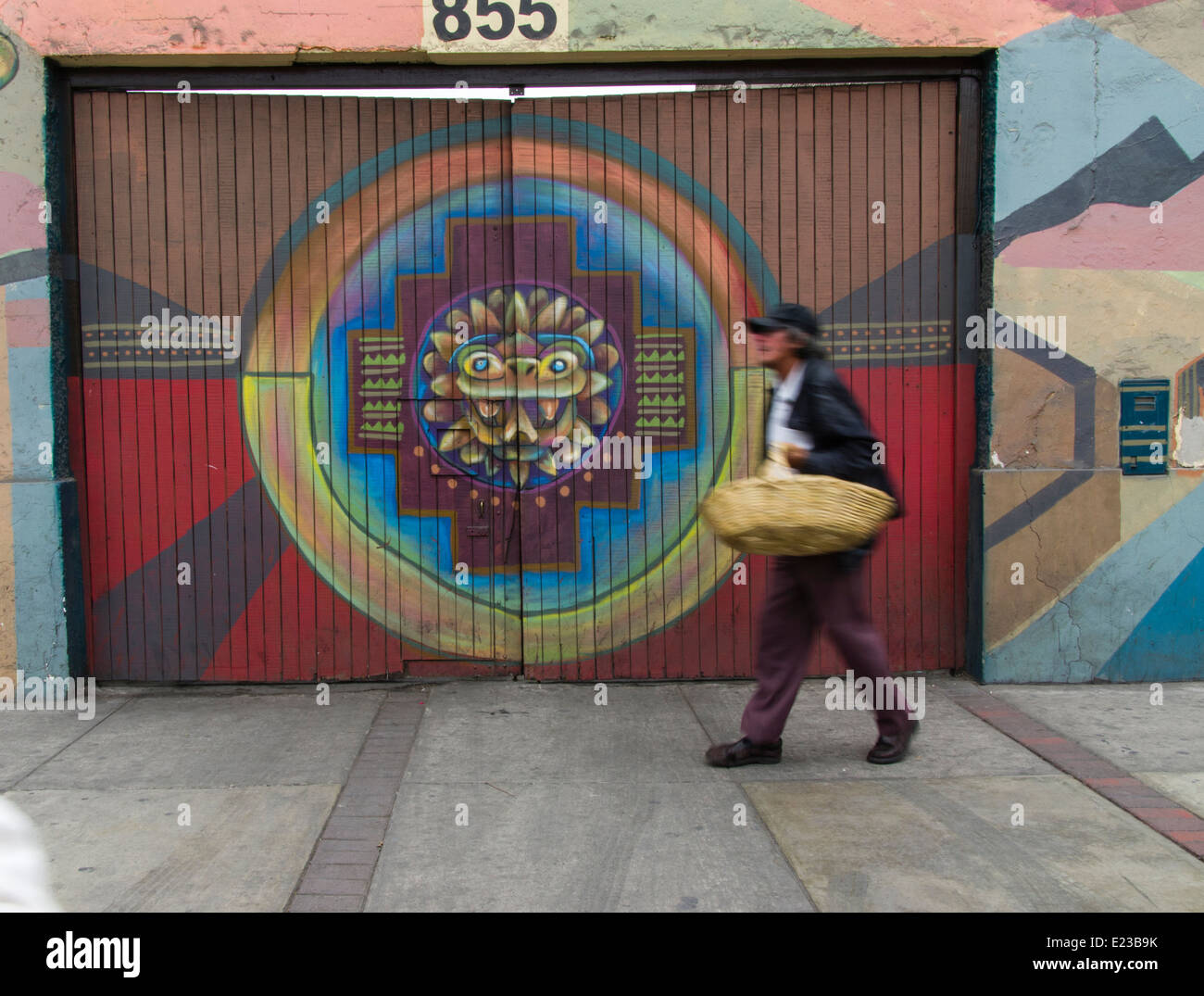 Street art in Lima ,Peru Stock Photo Alamy