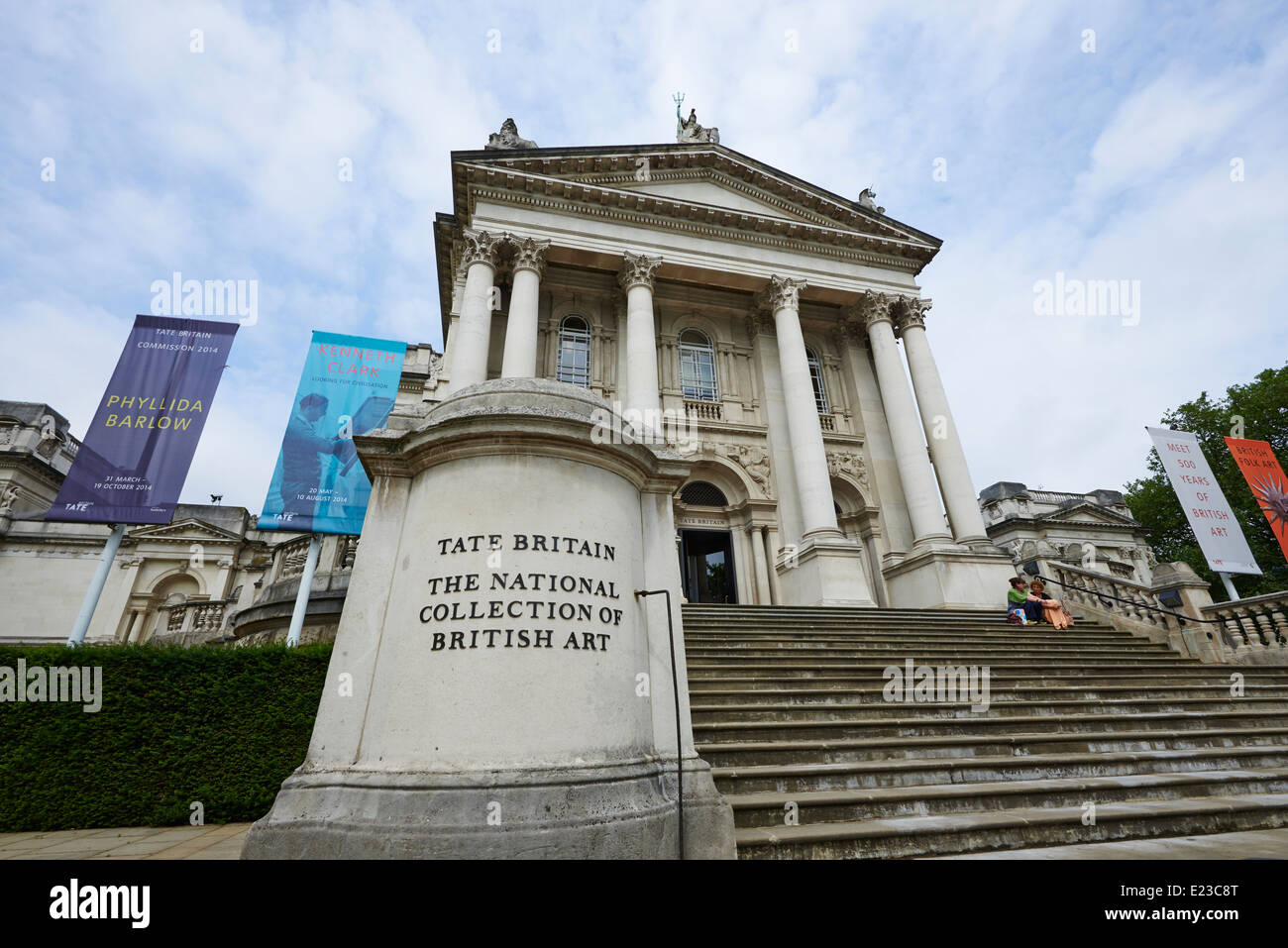 Tate Britain National Collection Of British Art Millbank Westminster London UK Stock Photo