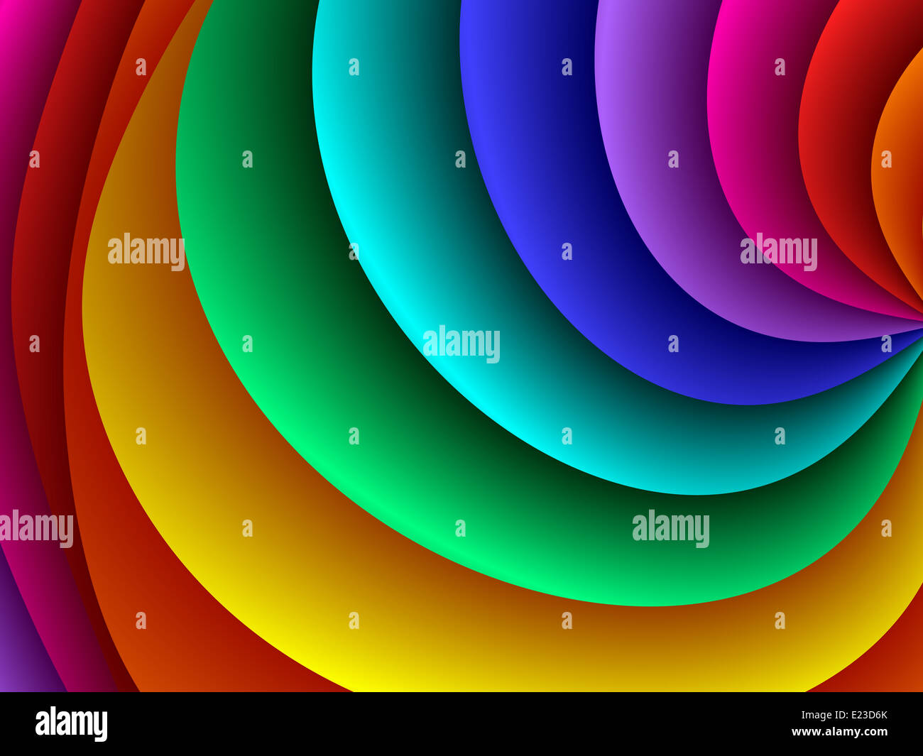 Digital Rainbow Art Background Stock Photo - Alamy