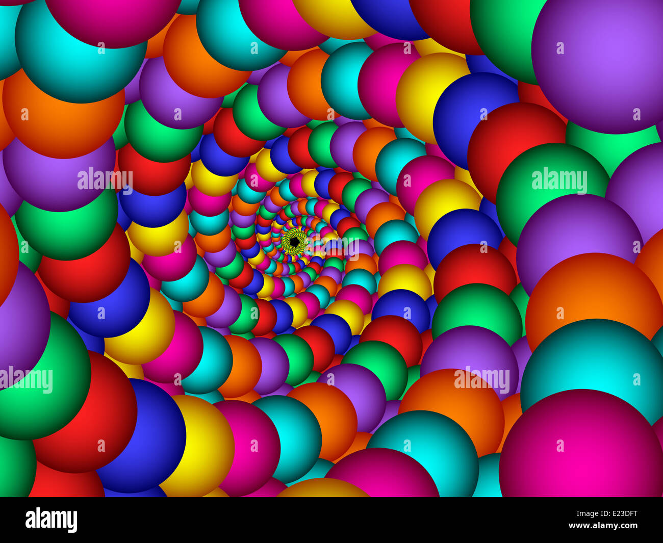 Digital Rainbow Art Background Stock Photo - Alamy