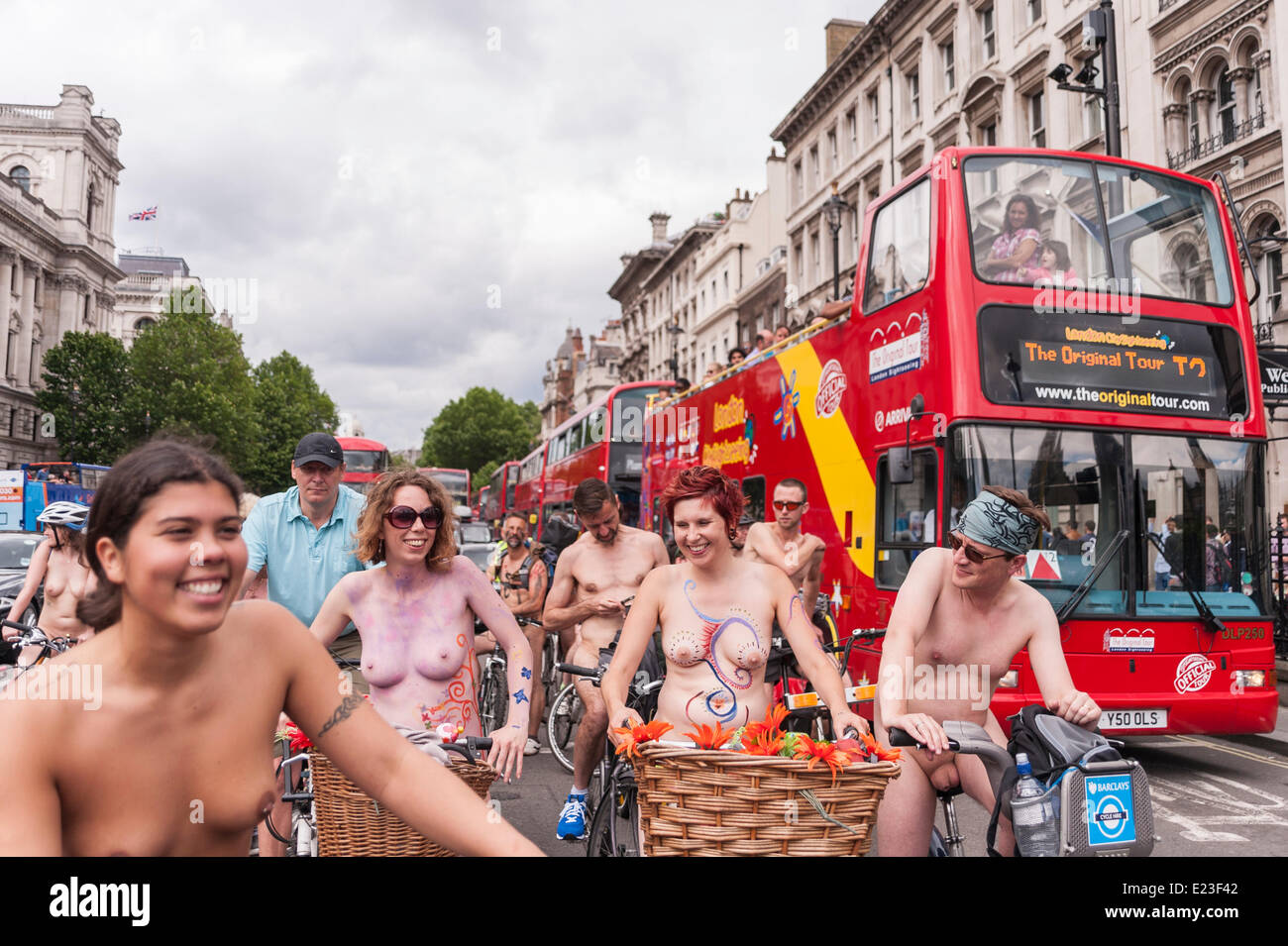 naked bus ride london Naked bus ride london