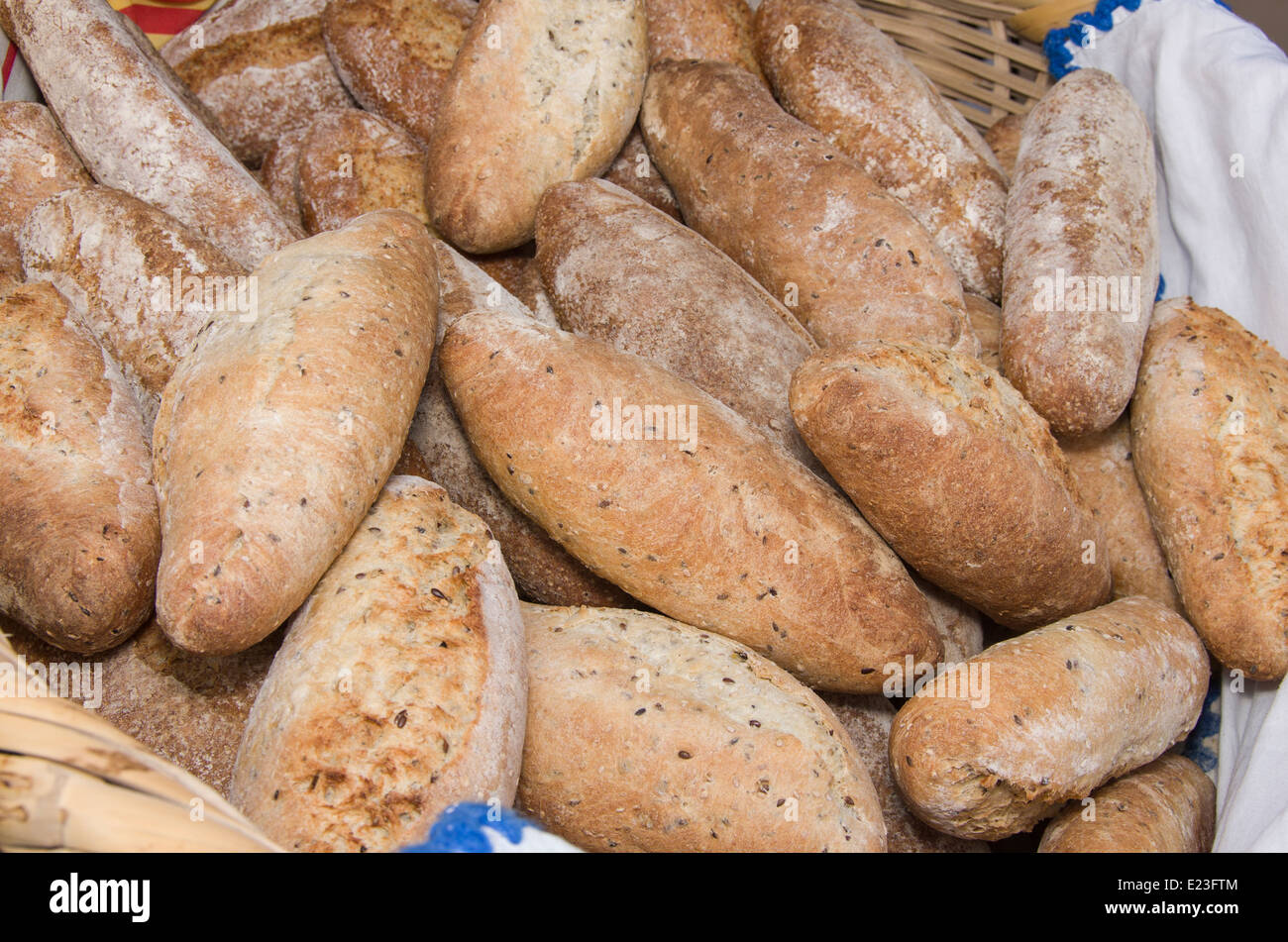 Food fair in Lima, Perú.Bread and bakery Stock Photo Alamy