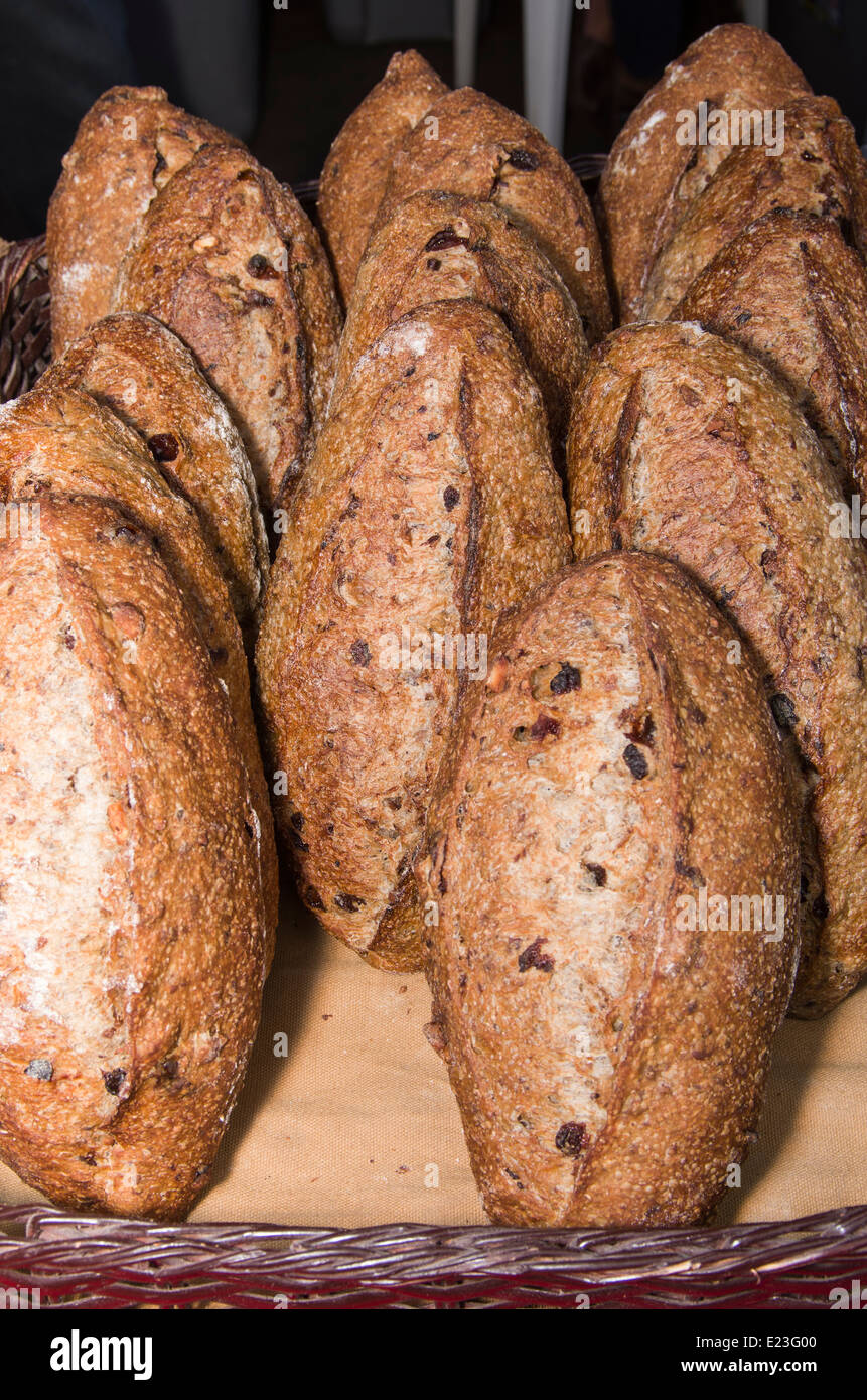 Food fair in Lima, Perú.Bread and bakery Stock Photo - Alamy