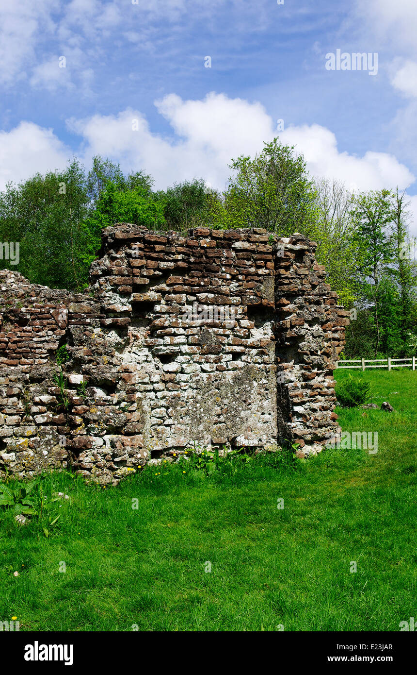 Ravenglass Roman Bath House or Walls Castle, Ravenglass, Lake District ...