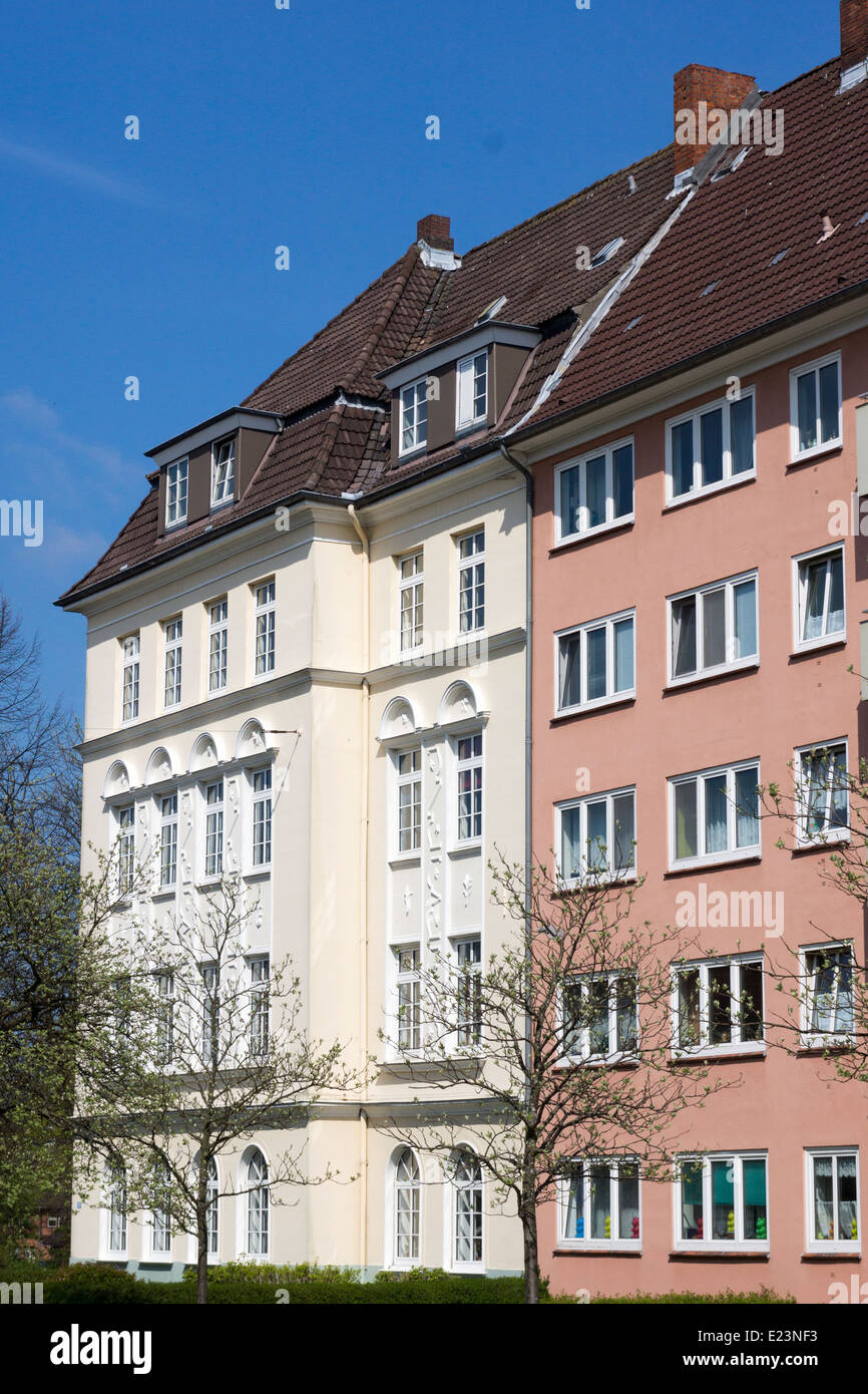 Contemporary apartment building in Kiel, Germany Stock Photo Alamy