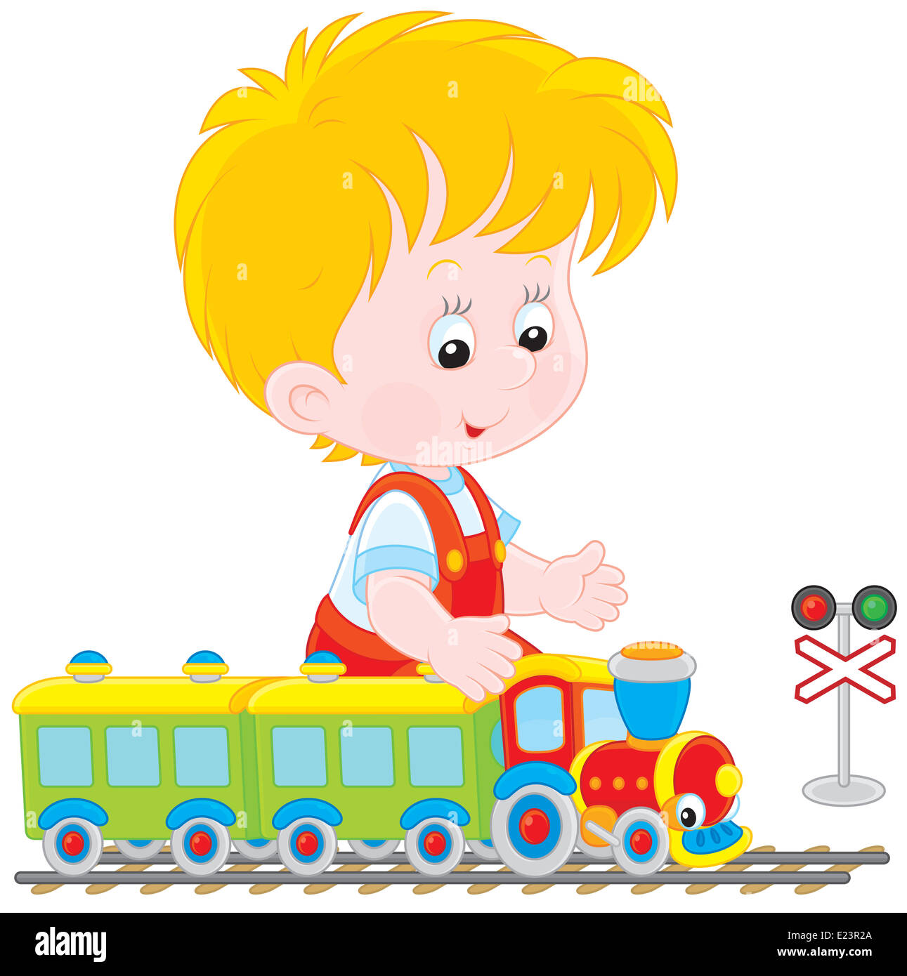 small toy boy
